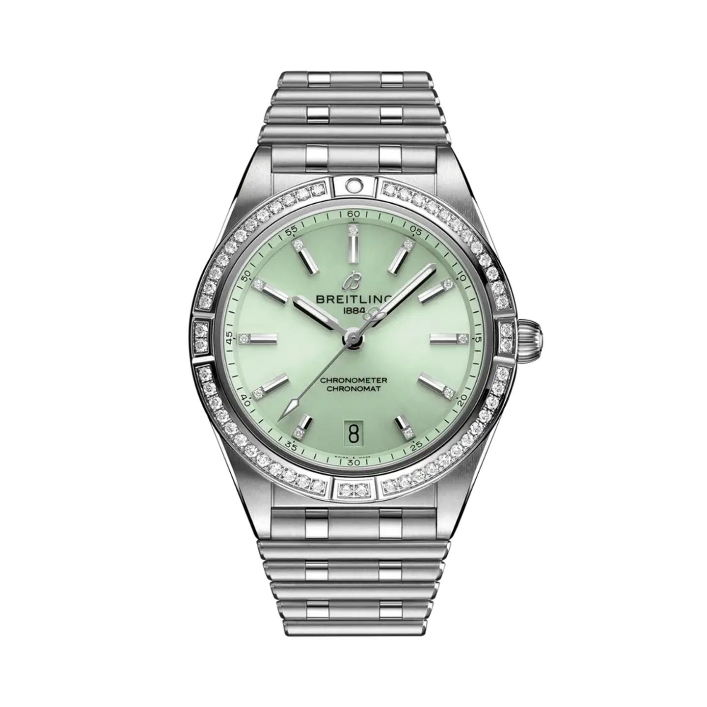 Breitling Chronomat 36 A10380591L1A1 (2025) - Green dial 36 mm Steel case (1/1)