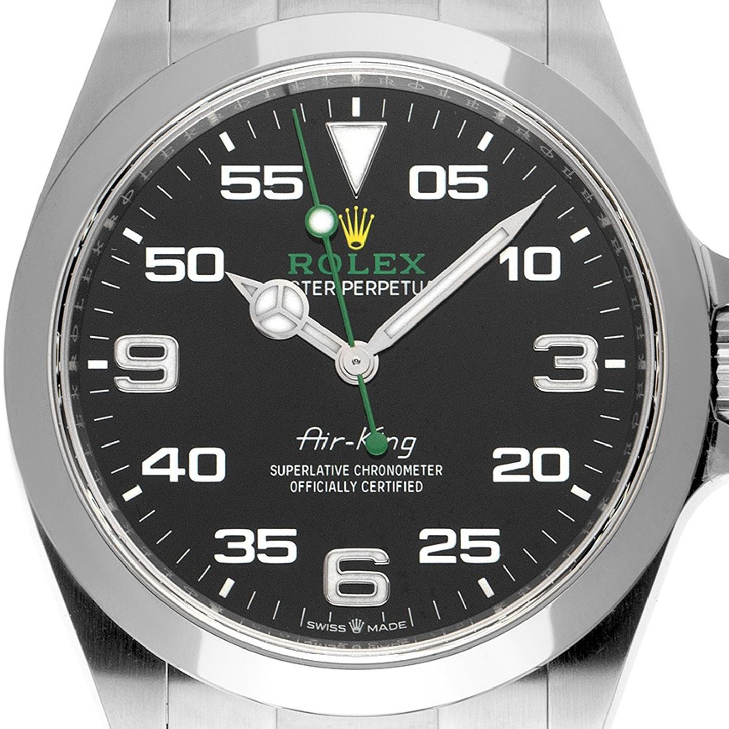 Rolex Air-King 126900 (2023) - Black dial 40 mm Steel case (1/7)