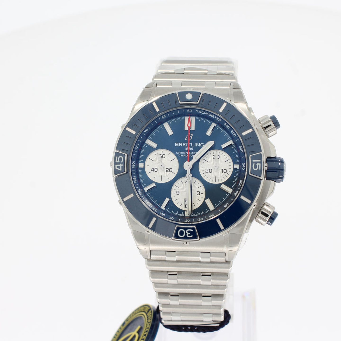 Breitling Chronomat AB0136161C1A1 (2024) - Blauw wijzerplaat 44mm Staal (1/4)