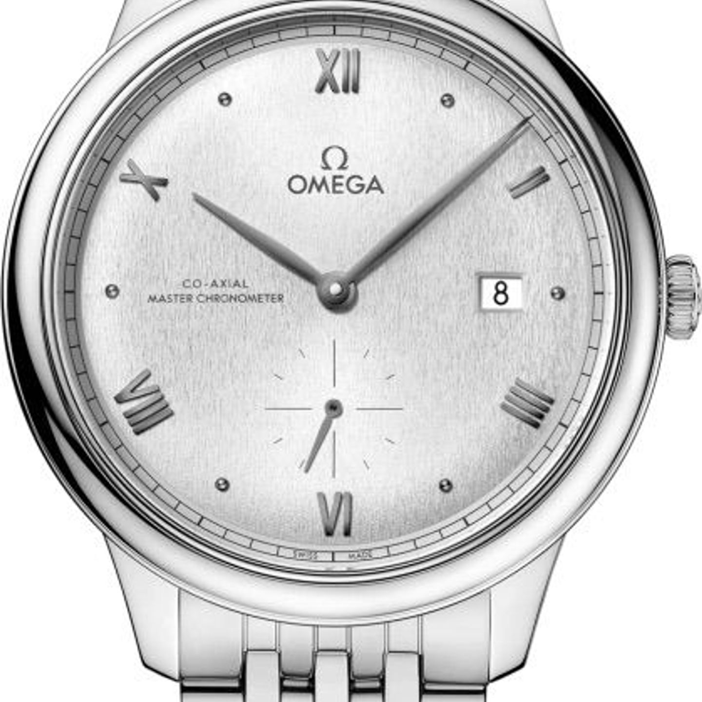 Omega De Ville 434.10.41.20.02.001 (2024) - Zilver wijzerplaat 41mm Staal (1/8)