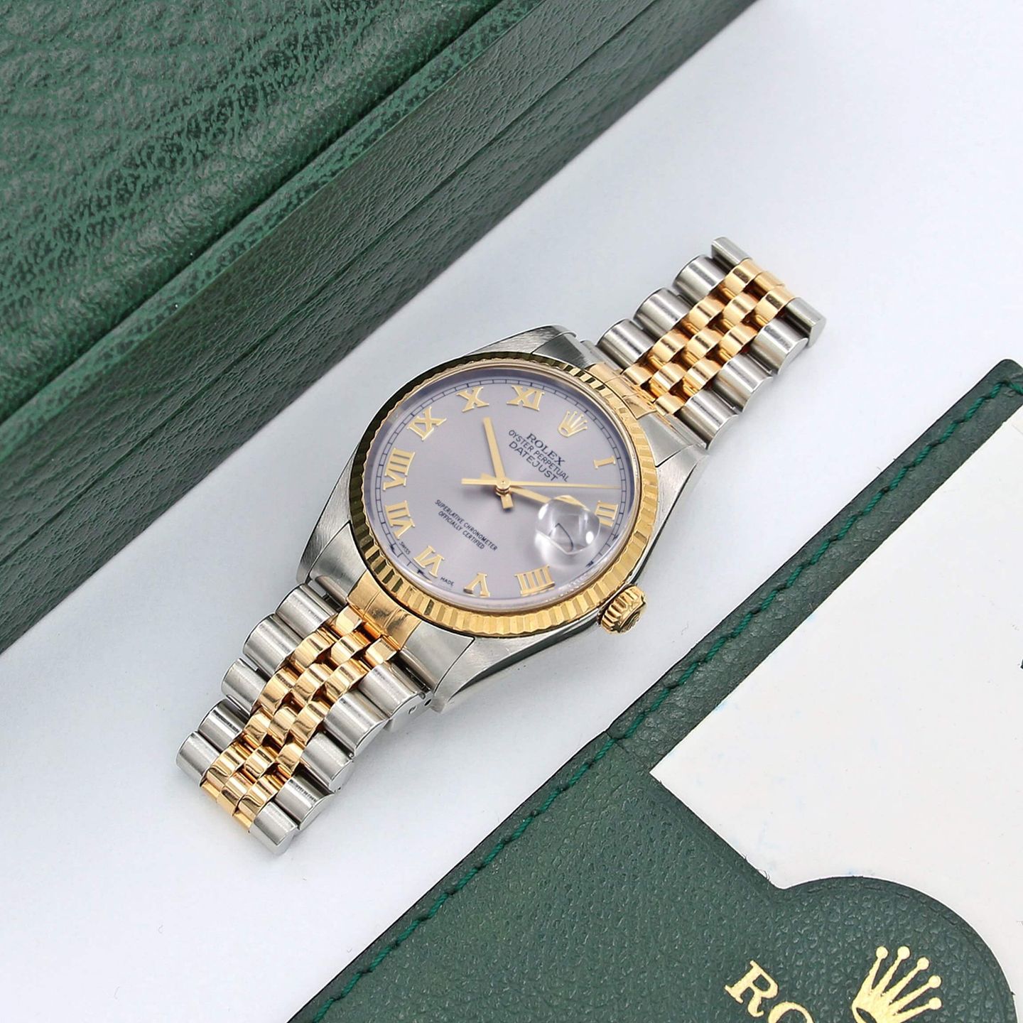 Rolex Datejust 36 16233 (Unknown (random serial)) - 36 mm Gold/Steel case (5/7)