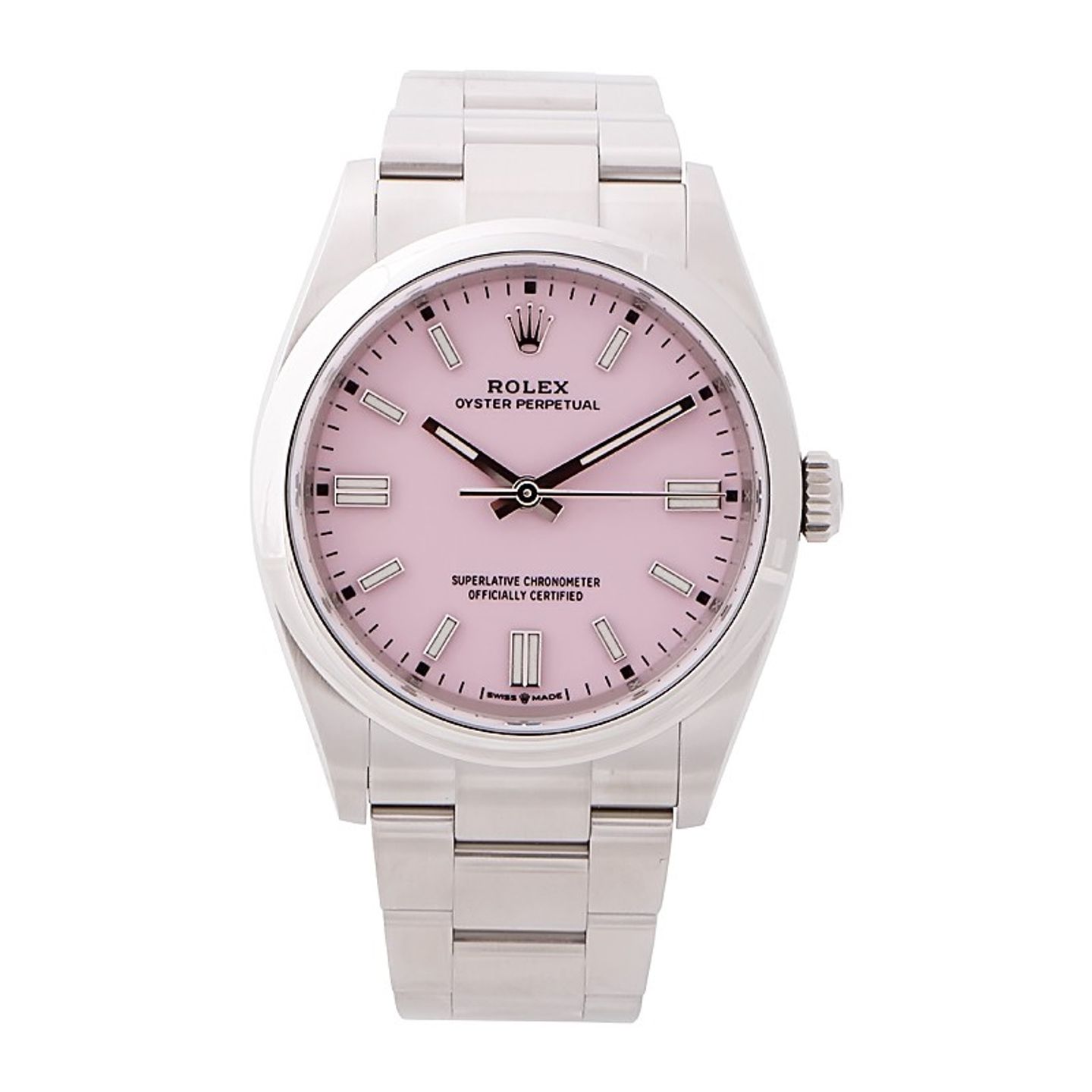 Rolex Oyster Perpetual 36 126000 (2024) - Pink dial 36 mm Steel case (1/4)