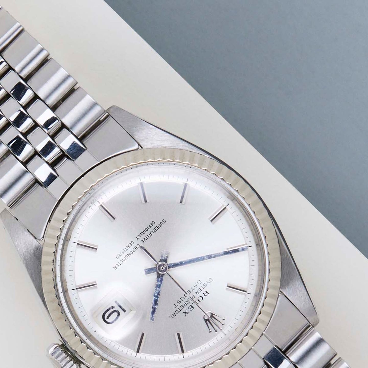Rolex Datejust 1601 (1972) - Silver dial 36 mm Steel case (4/6)