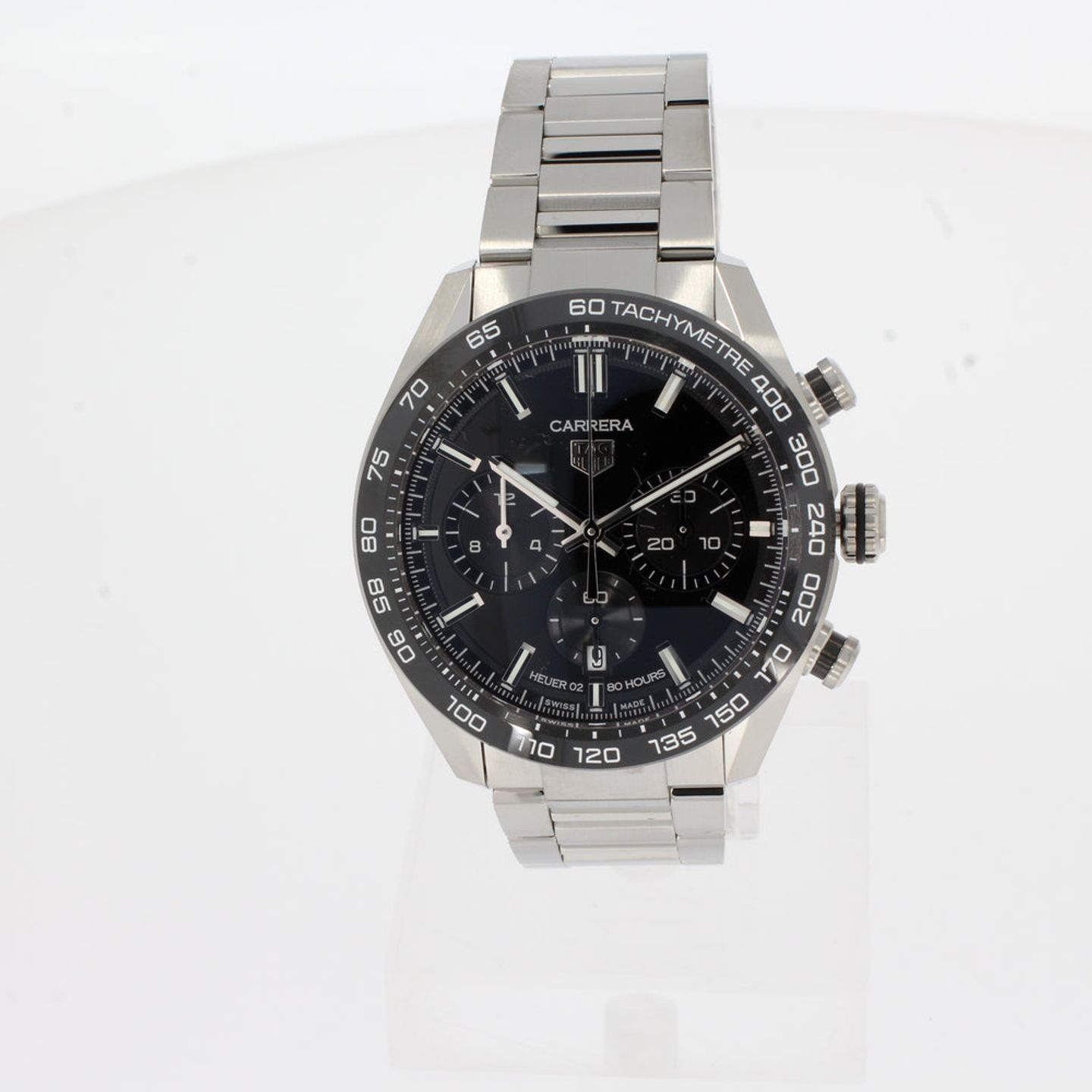 TAG Heuer Carrera CBN2A1B.BA0643 (2024) - Black dial 44 mm Steel case (1/5)