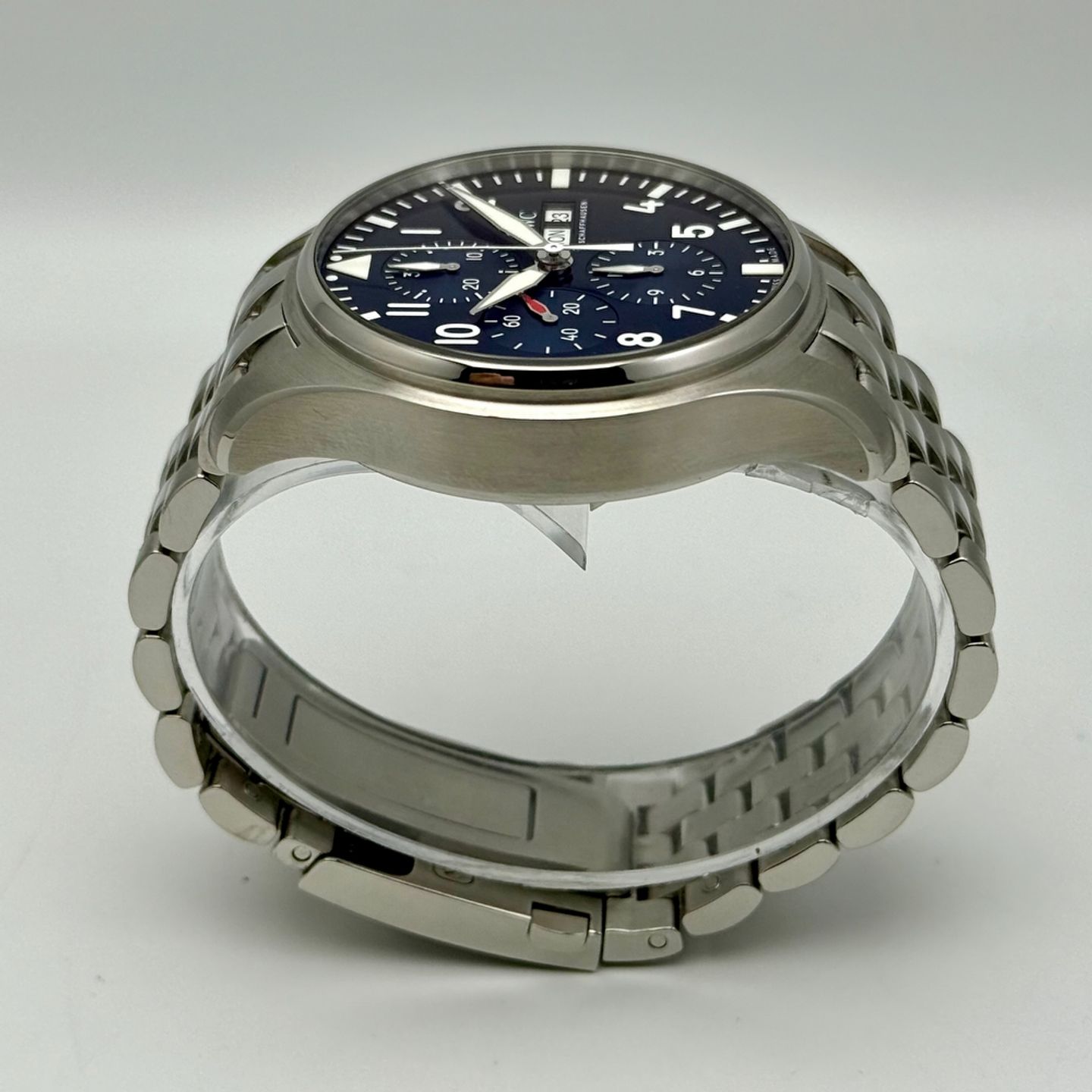 IWC Pilot Chronograph IW377717 (2020) - Blauw wijzerplaat 43mm Staal (16/16)
