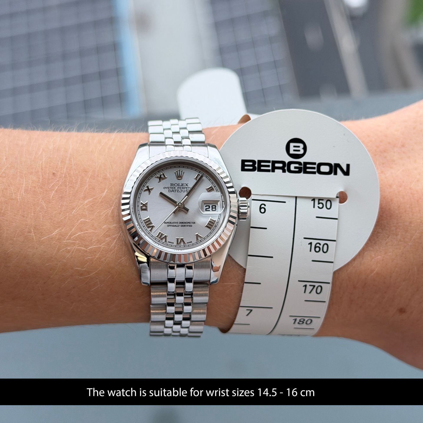 Rolex Lady-Datejust 179174 (2006) - Silver dial 26 mm Steel case (2/8)