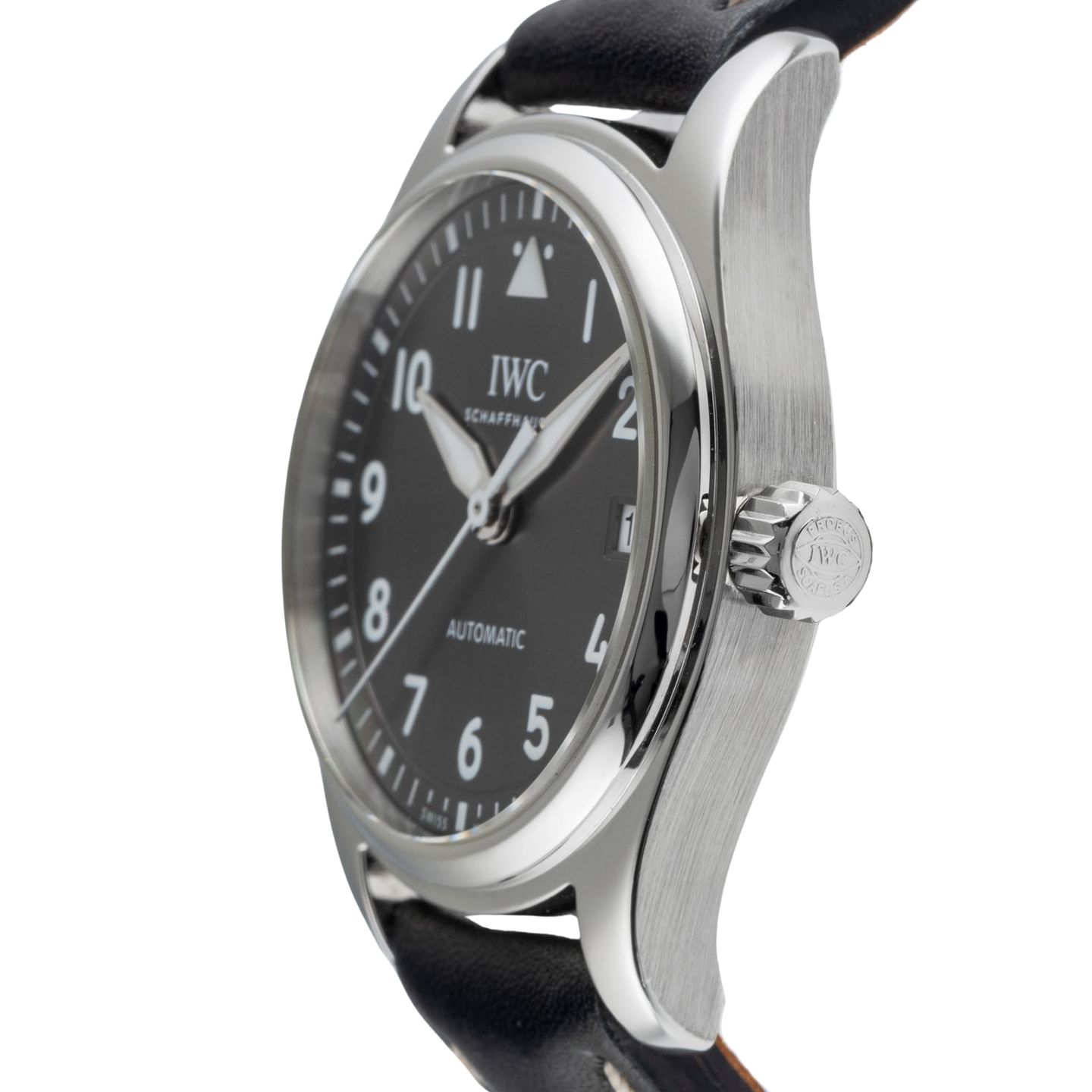 IWC Pilot's Watch Automatic 36 IW324001 (Unknown (random serial)) - Grey dial 36 mm Steel case (6/8)