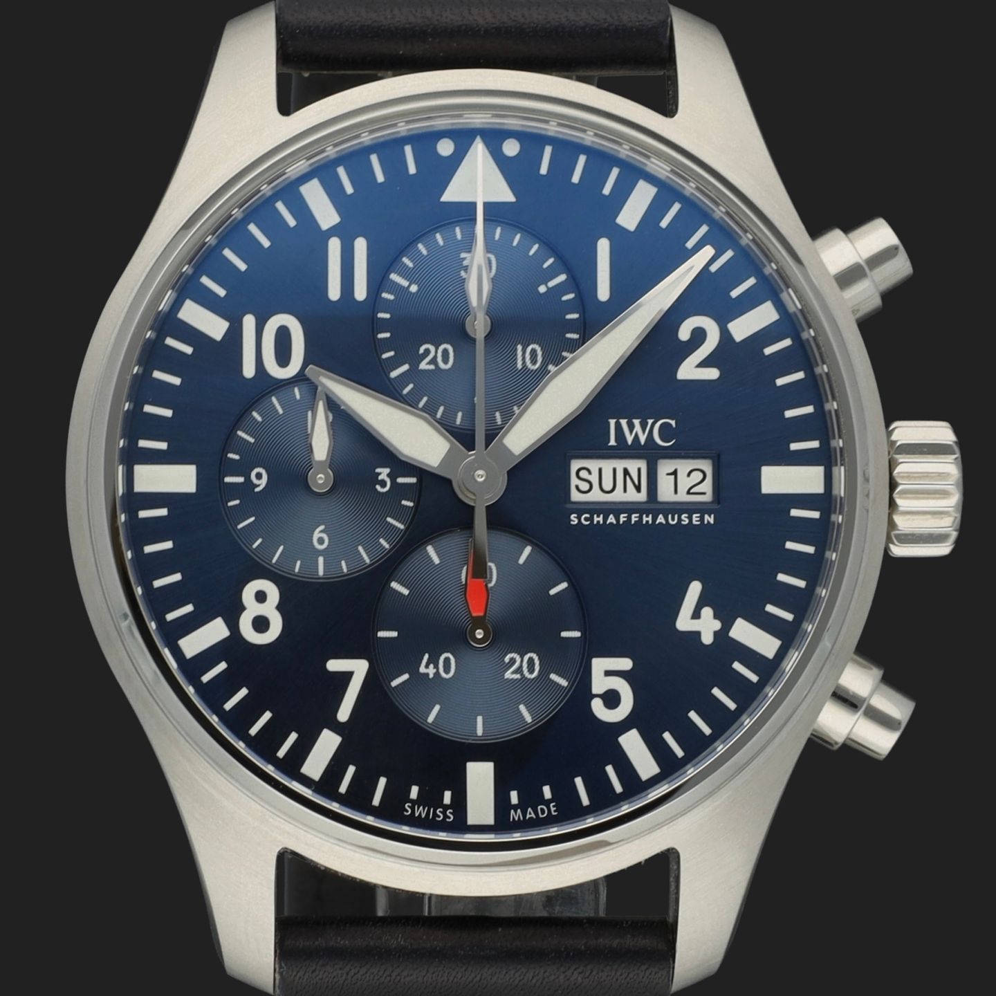 IWC Pilot Chronograph IW378003 (2024) - 43mm Staal (2/8)