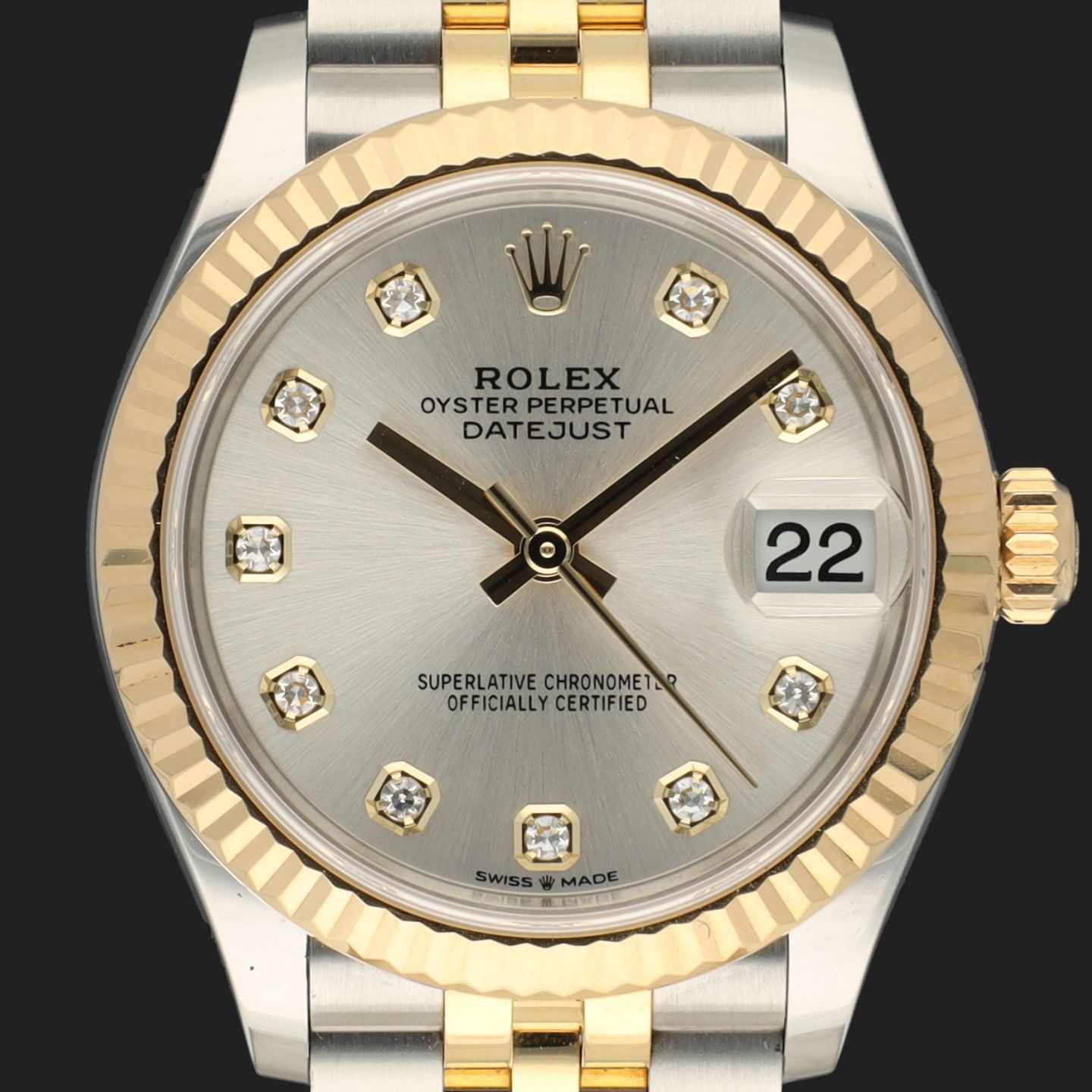 Rolex Datejust 31 278273 (2022) - 31mm Goud/Staal (2/8)