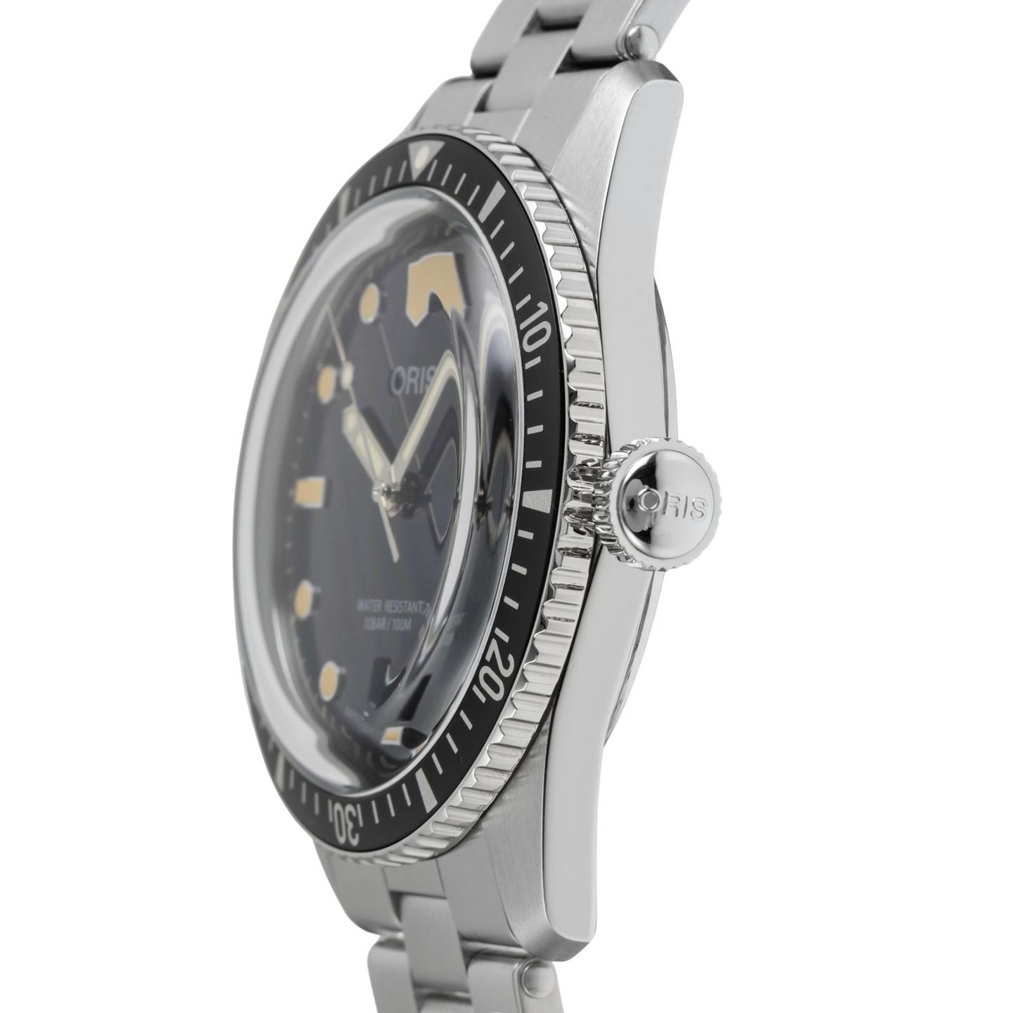 Oris Divers Sixty Five 01 733 7707 4055-07 8 20 18 (Onbekend (willekeurig serienummer)) - Blauw wijzerplaat 40mm Staal (6/8)