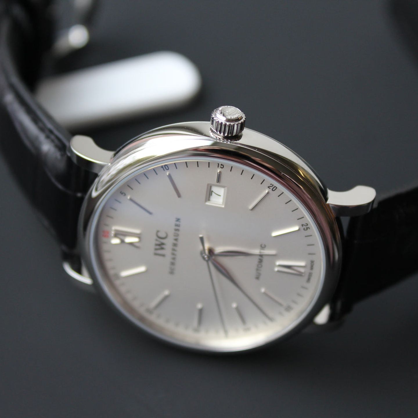 IWC Portofino Automatic IW356501 (2024) - Zilver wijzerplaat 40mm Staal (2/3)