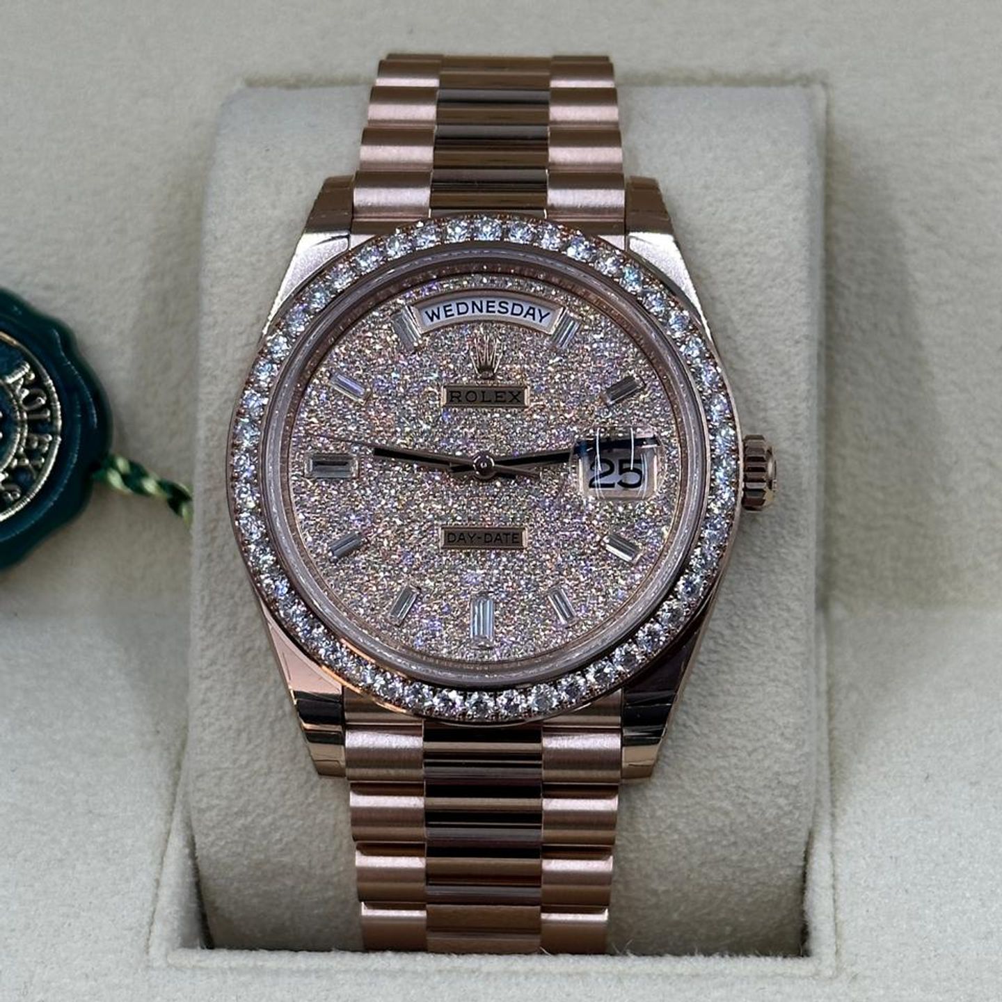 Rolex Day-Date 228345RBR (2025) - Unknown dial 48 mm Rose Gold case (5/10)