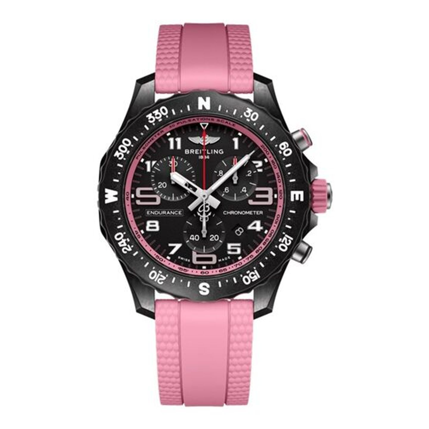 Breitling Endurance Pro X83310D41B1S1 (2026) - Black dial 39 mm Plastic case (1/1)