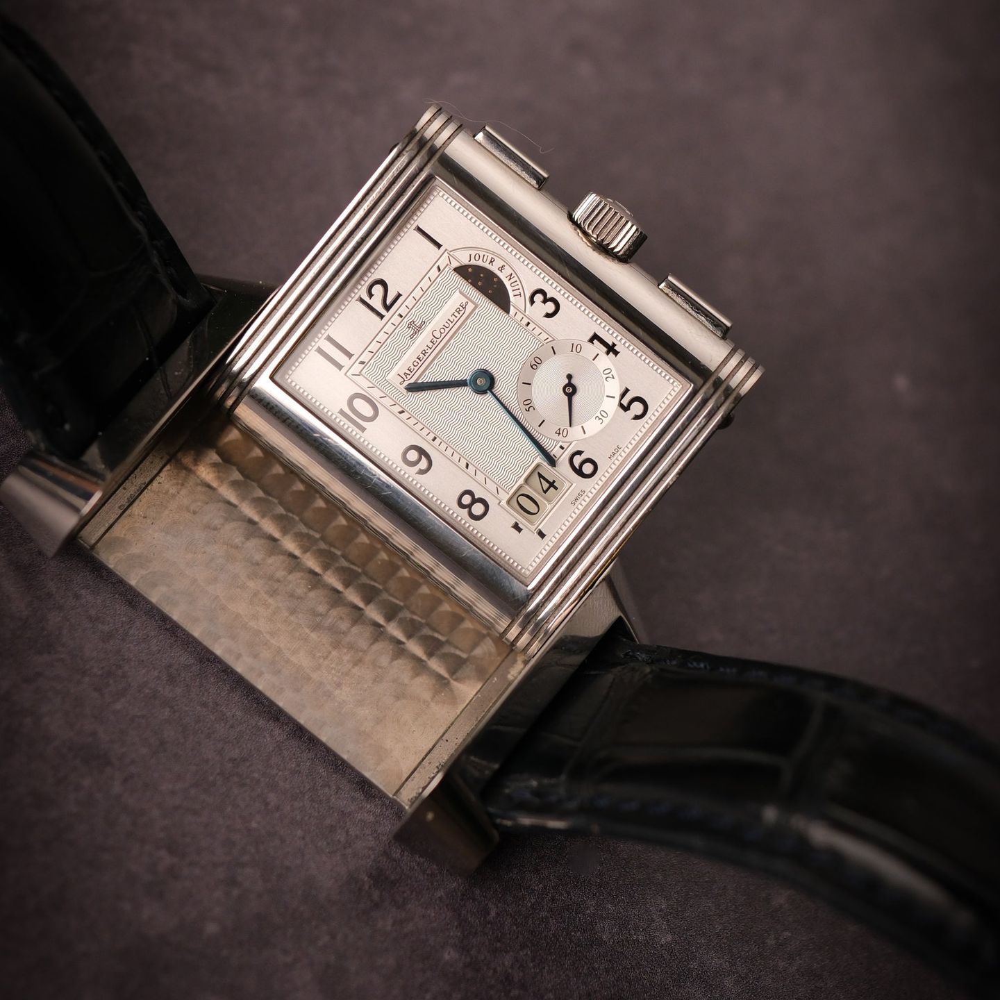 Jaeger-LeCoultre Grande Reverso Q3028420 (Unknown (random serial)) - Silver dial 46 mm Steel case (1/8)