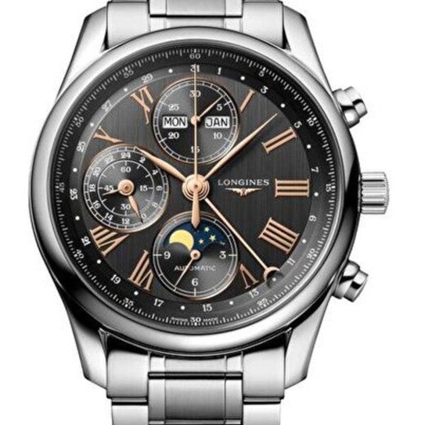 Longines Master Collection L2.673.4.61.6 (2026) - Grey dial 40 mm Steel case (1/1)