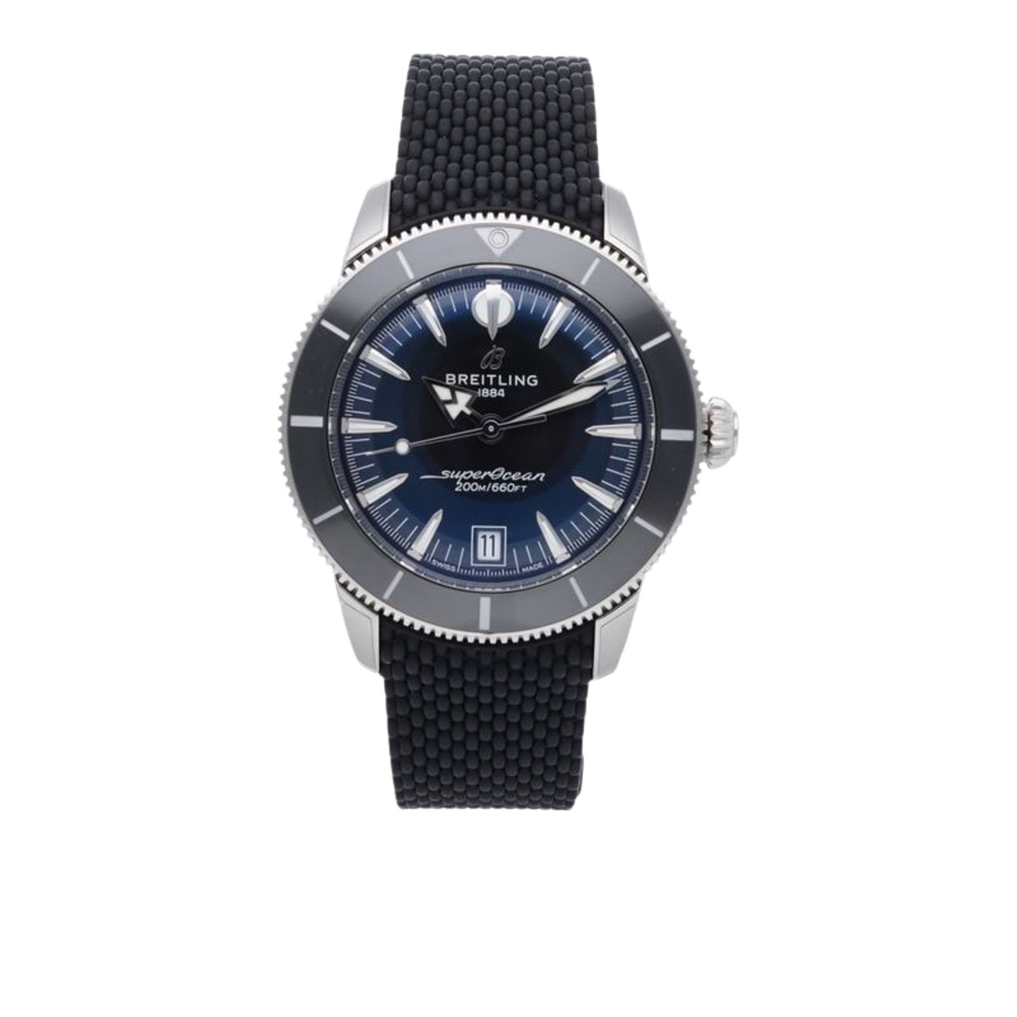 Breitling Superocean Heritage AB3110241B1S1 (2025) - Zwart wijzerplaat 40mm Staal (1/7)