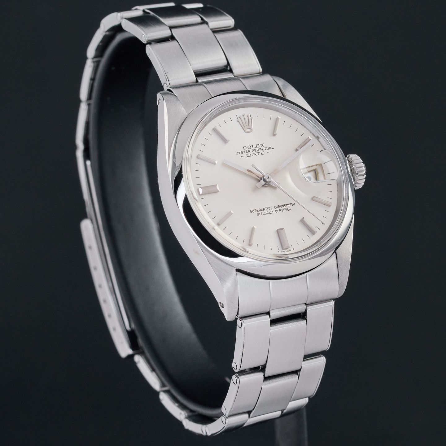 Rolex Oyster Perpetual Date 1500 (1970) - 34mm Staal (4/7)