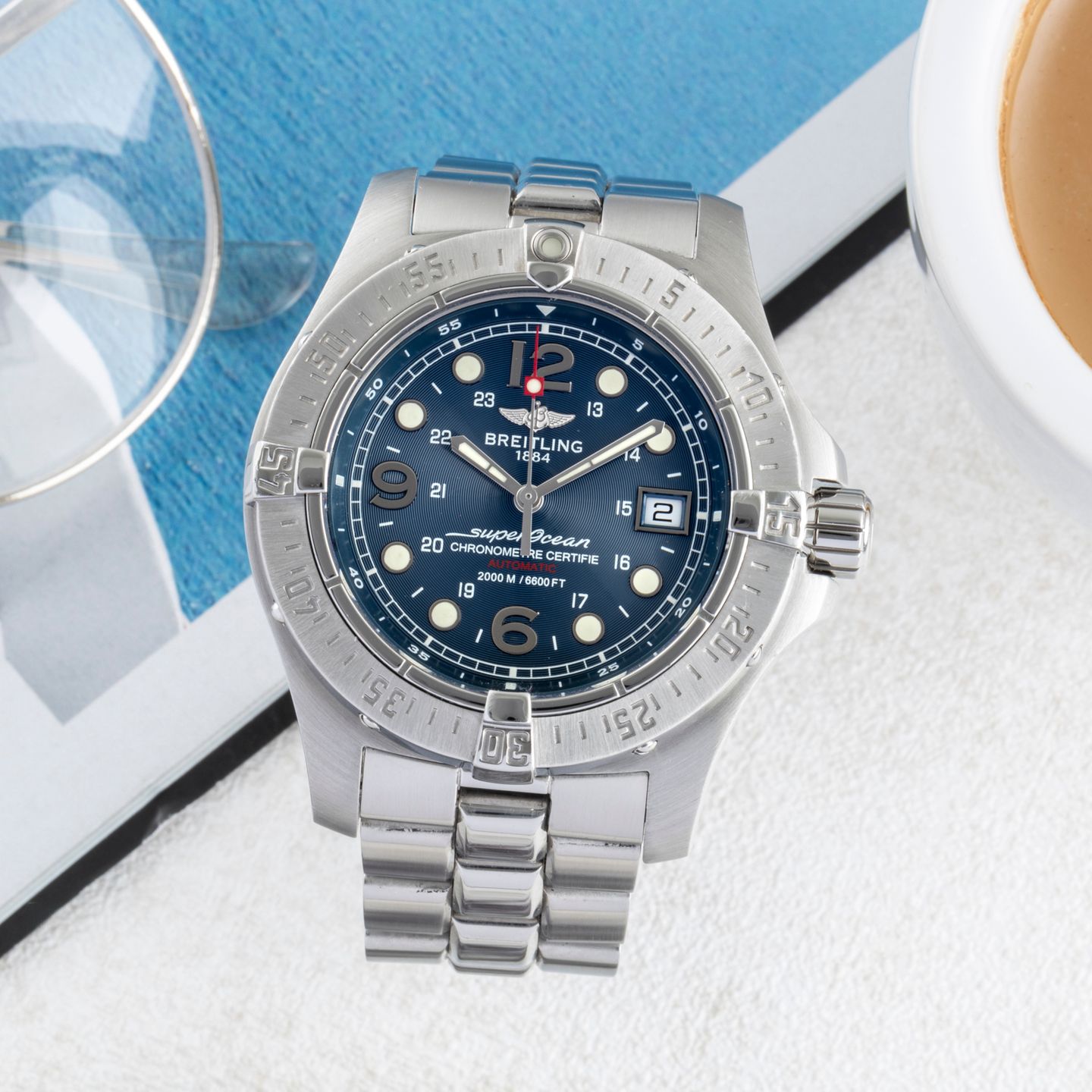 Breitling Superocean Steelfish A17390 (2005) - 44 mm Steel case (1/8)