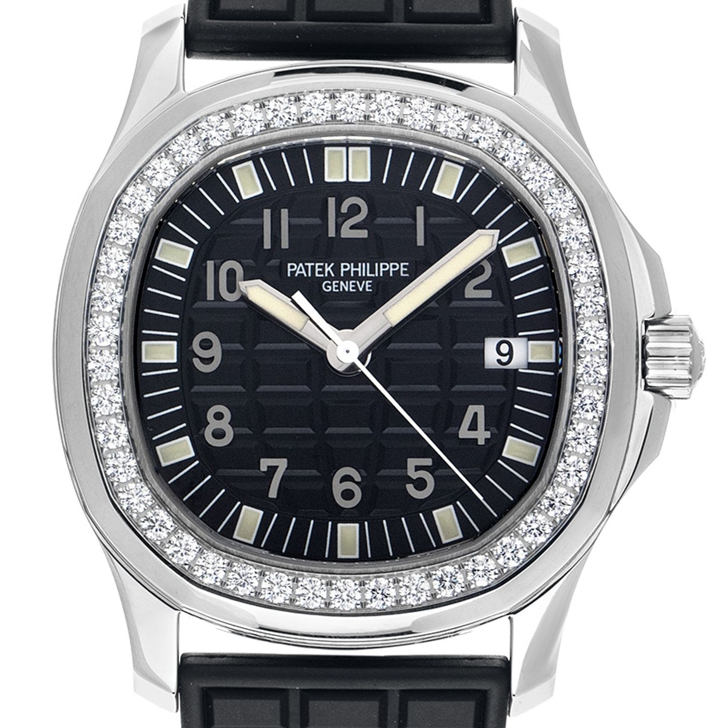 Patek Philippe Aquanaut 5067A-001 (2009) - Black dial 36 mm Steel case (1/8)