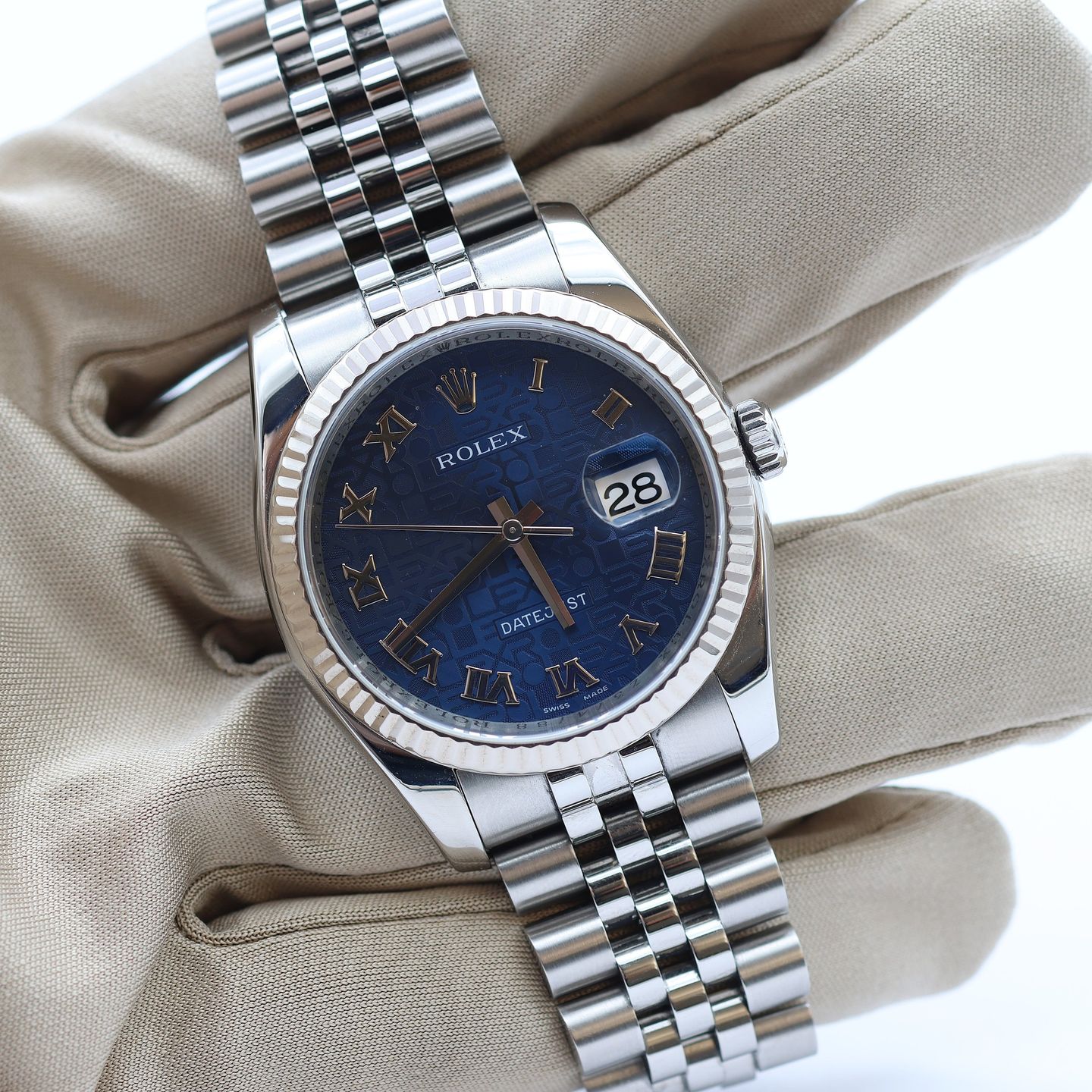 Rolex Datejust 36 116234 (Onbekend (willekeurig serienummer)) - 36mm Staal (3/8)