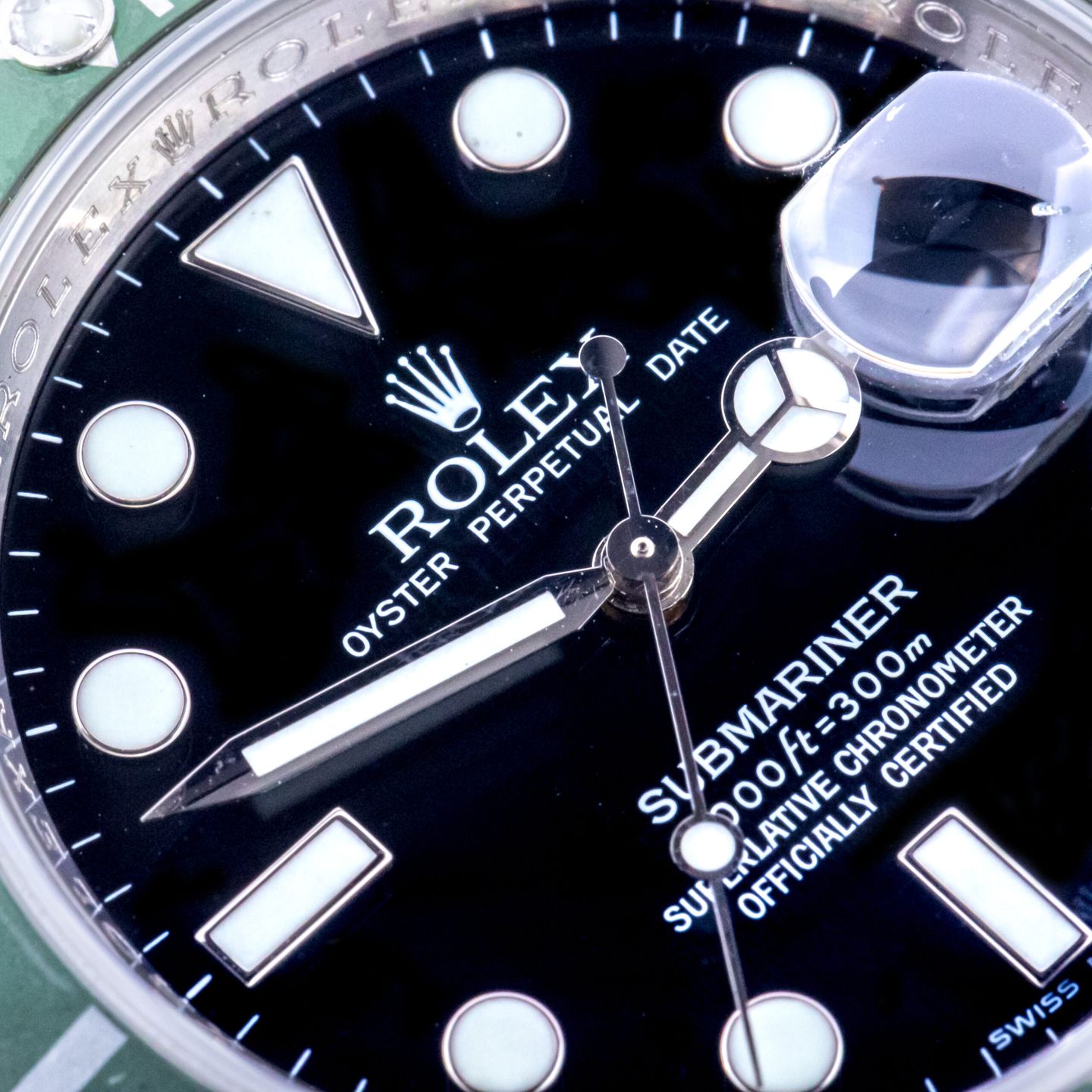 Rolex Submariner Date 16610LV (2008) - Black dial 40 mm Steel case (2/8)