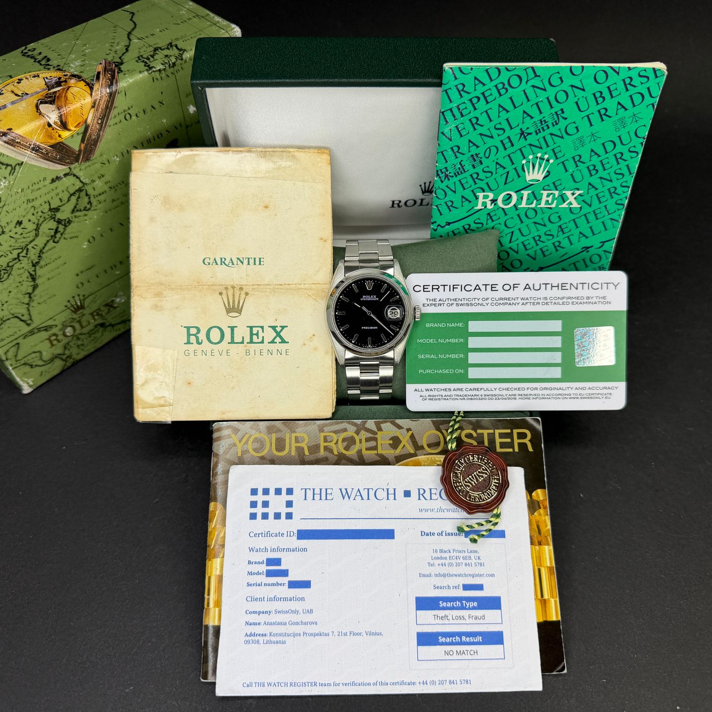 Rolex Oyster Precision 6694 - (4/8)