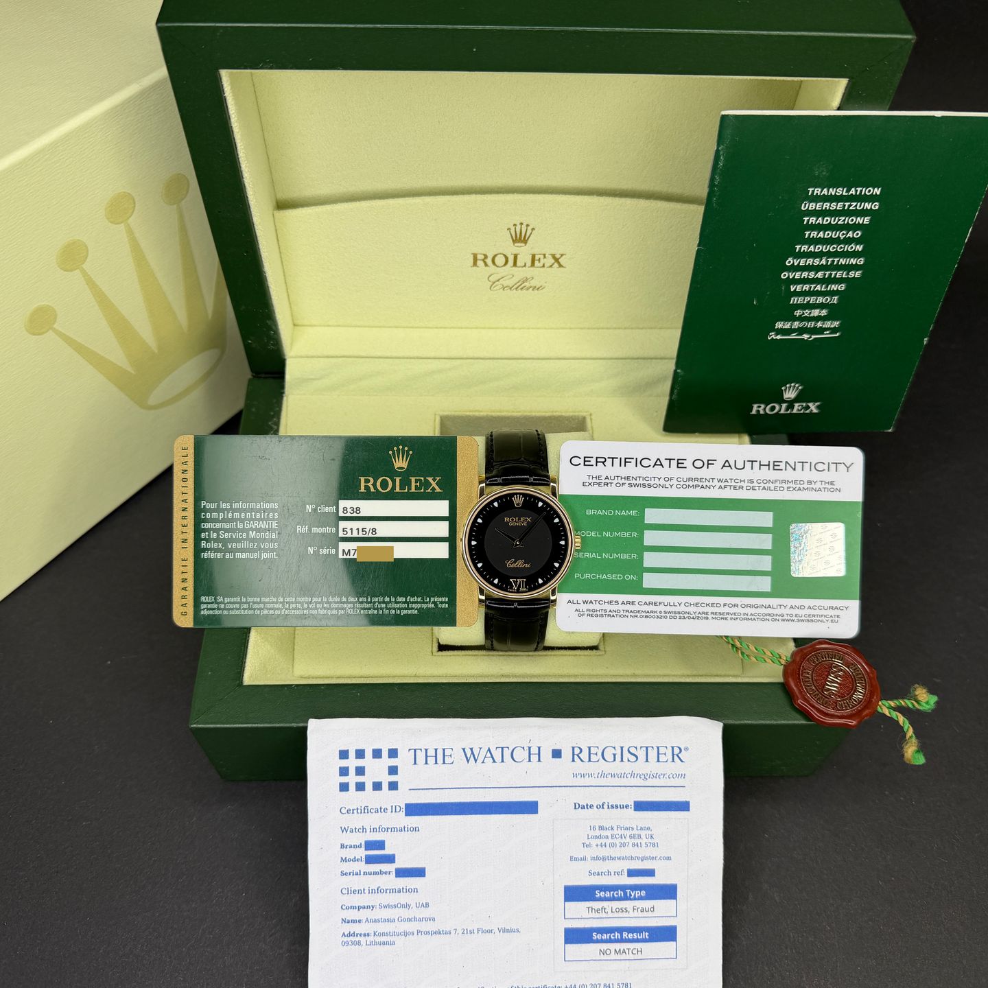 Rolex Cellini Time 5115 - (3/8)