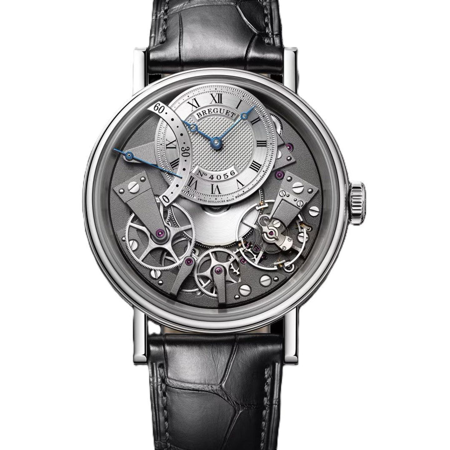 Breguet Tradition 7097BB/G1/9WU (2026) - Zilver wijzerplaat 40mm Witgoud (1/1)