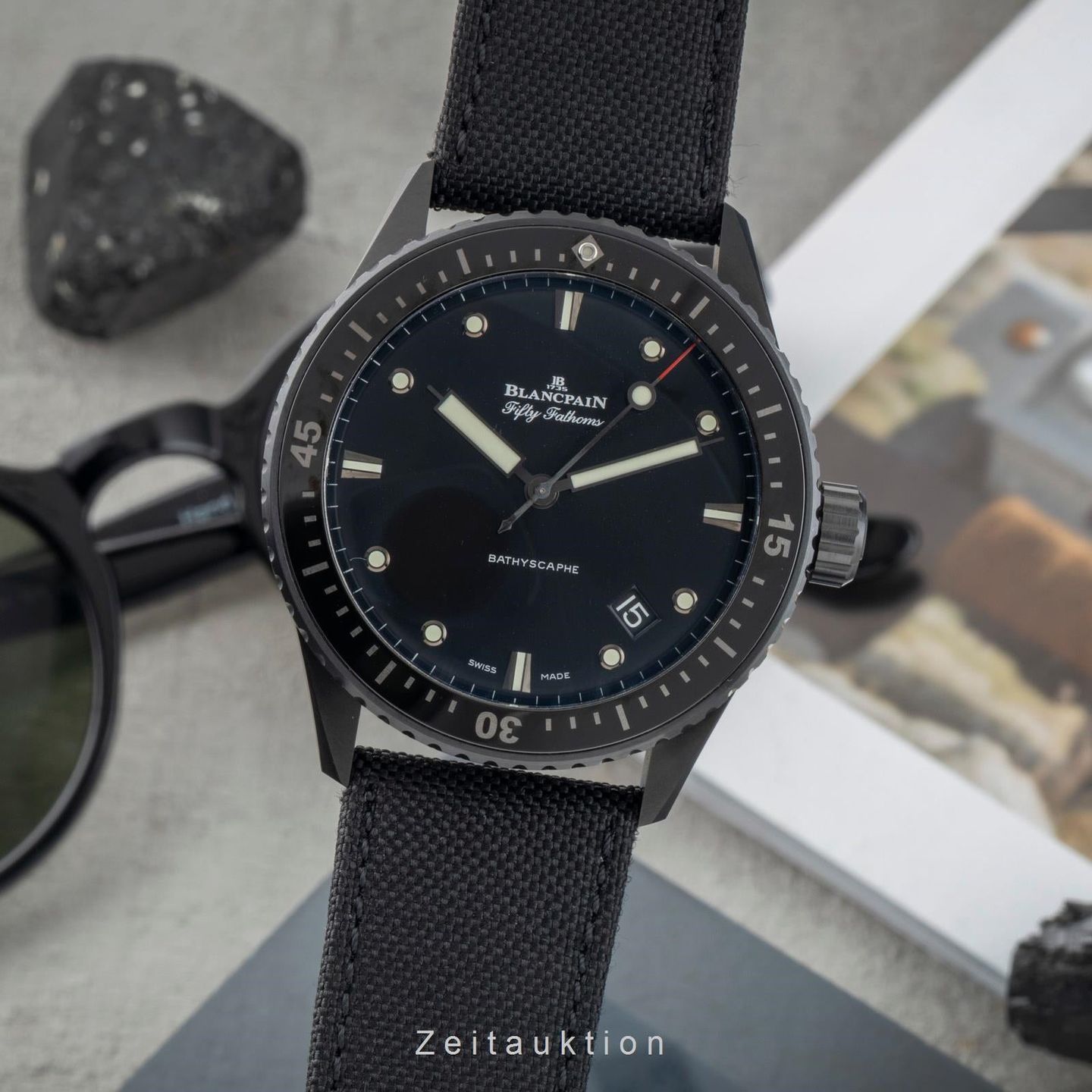 Blancpain Fifty Fathoms Bathyscaphe 5000-0130-B52A - (1/8)