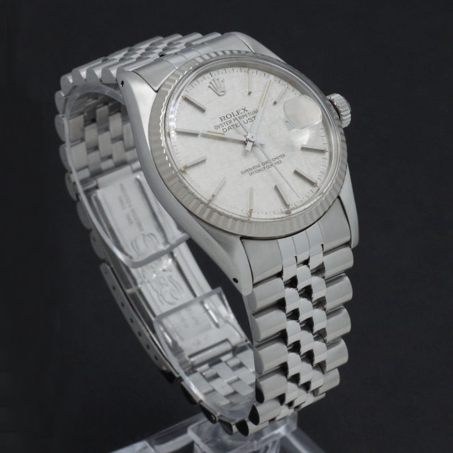 Rolex Datejust 36 16014 (1984) - Silver dial 36 mm Steel case (6/7)