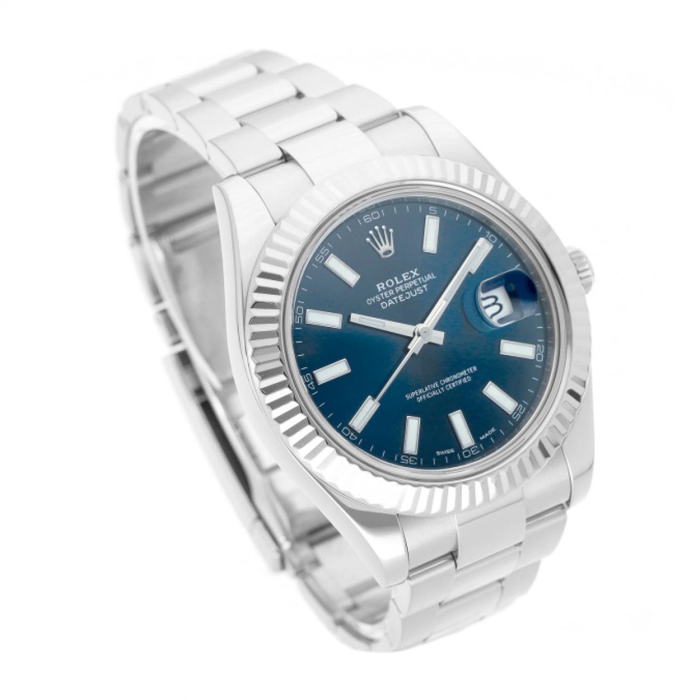 Rolex Datejust II 116334 (2017) - 41 mm Steel case (3/5)