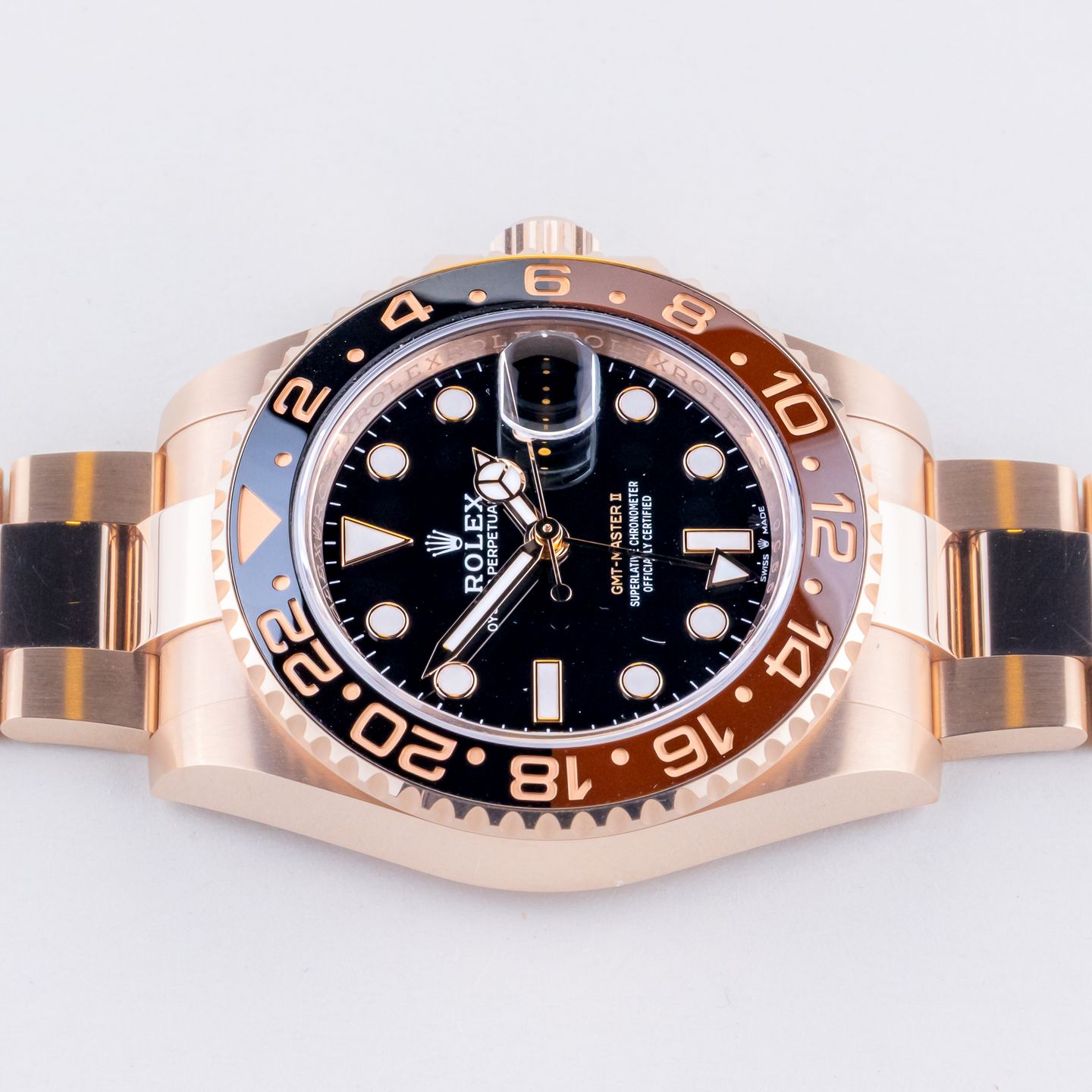 Rolex GMT-Master II 126715CHNR (2025) - Black dial 40 mm Rose Gold case (5/8)