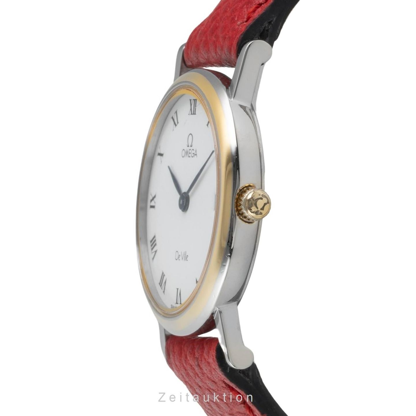 Omega De Ville 596.2379 (Unknown (random serial)) - Gold dial 25 mm Gold/Steel case (5/8)