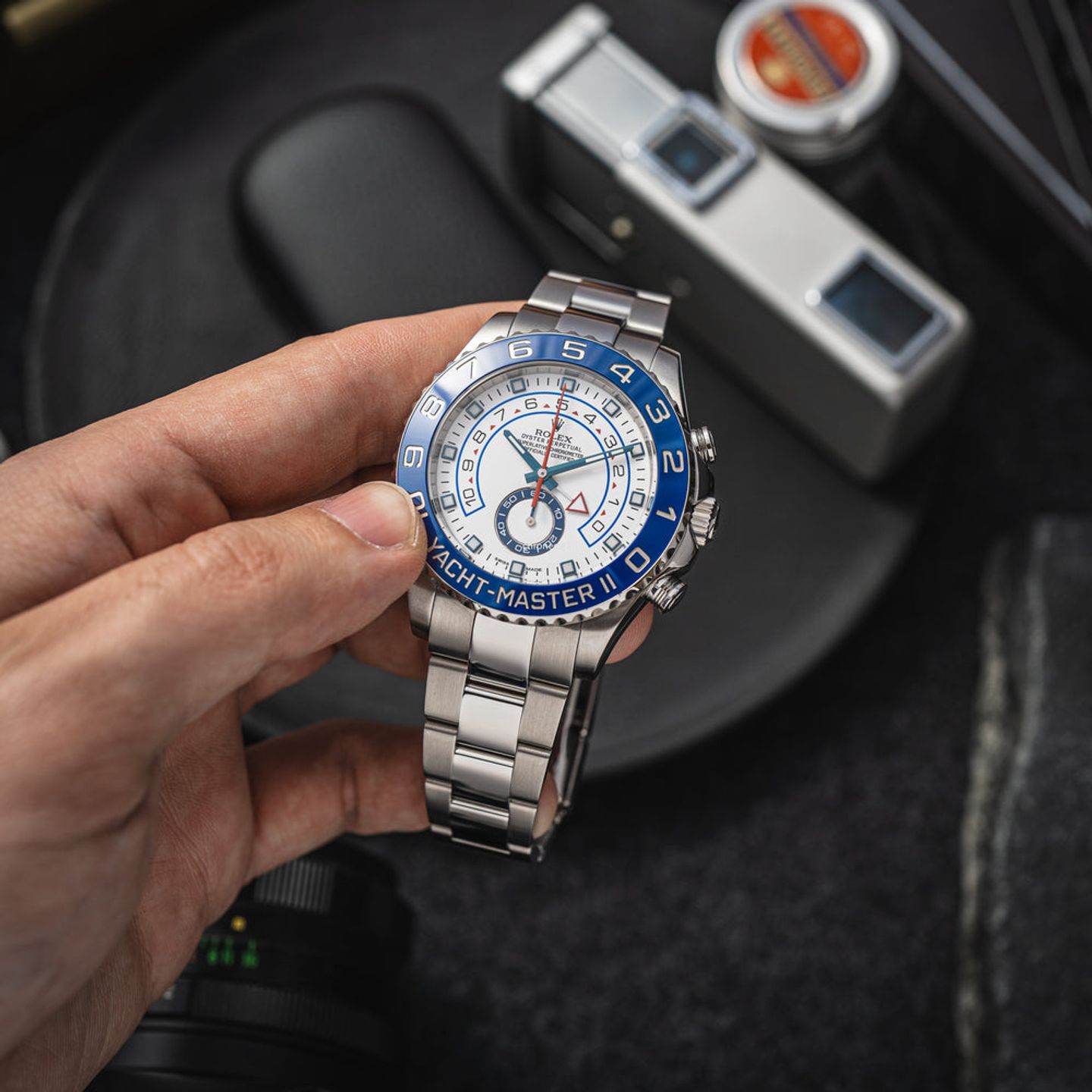 Rolex Yacht-Master II 116680 (2015) - White dial 44 mm Steel case (4/8)