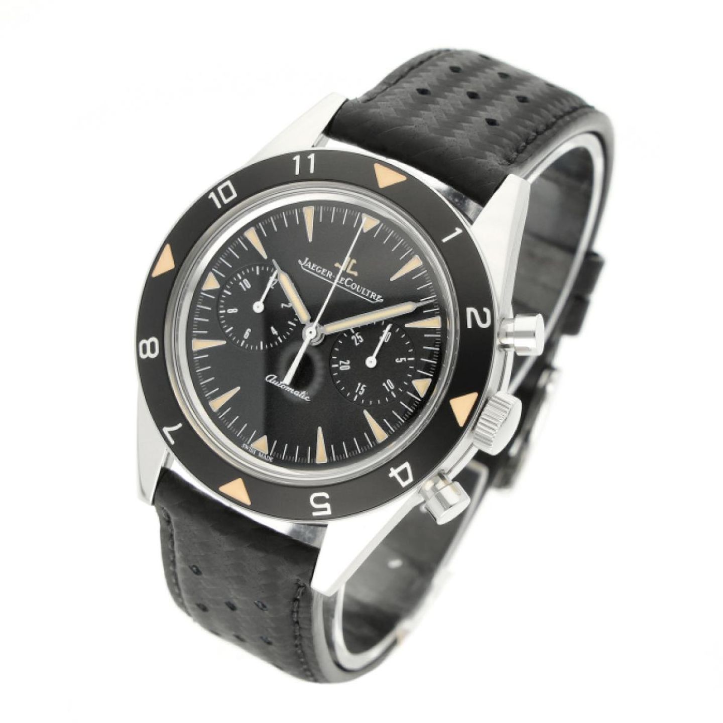 Jaeger-LeCoultre Deep Sea Chronograph 134.8.C1 (2014) - Black dial 41 mm Steel case (2/5)