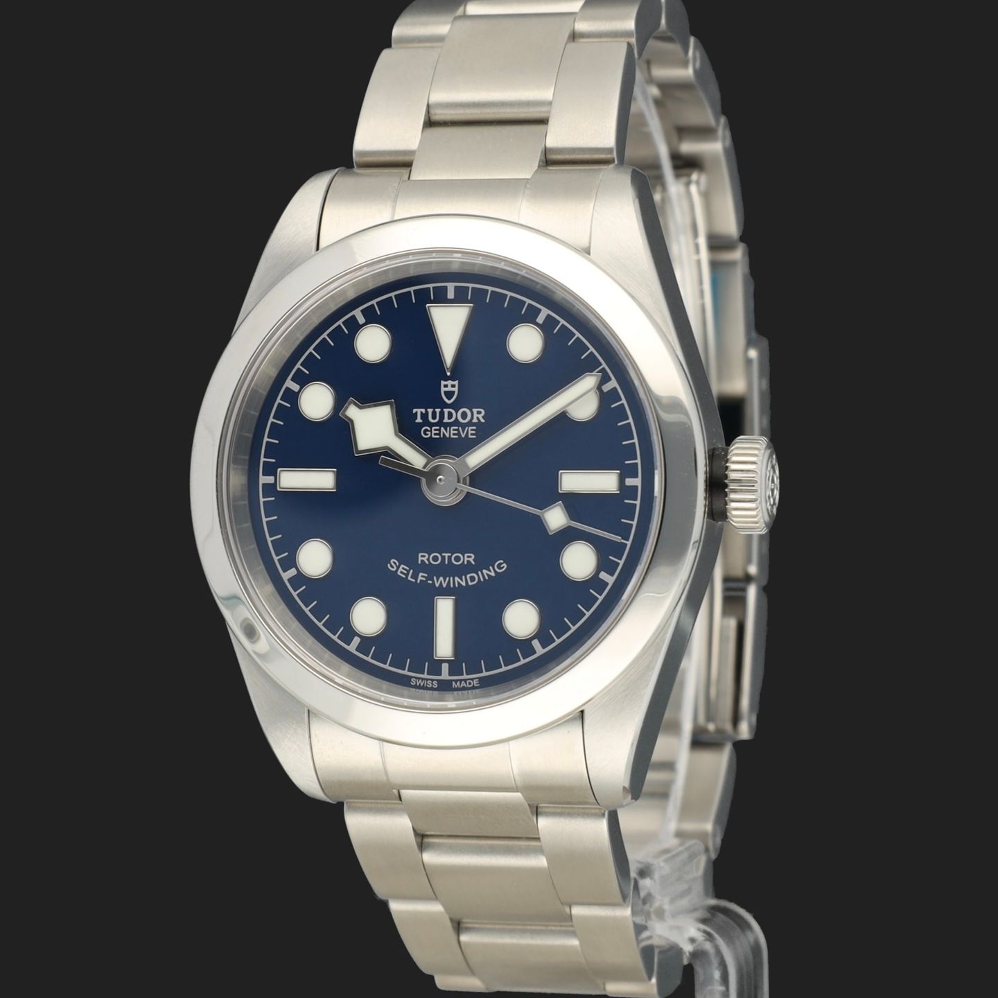 Tudor Black Bay 32 79580 (2024) - Blauw wijzerplaat 32mm Staal (1/8)