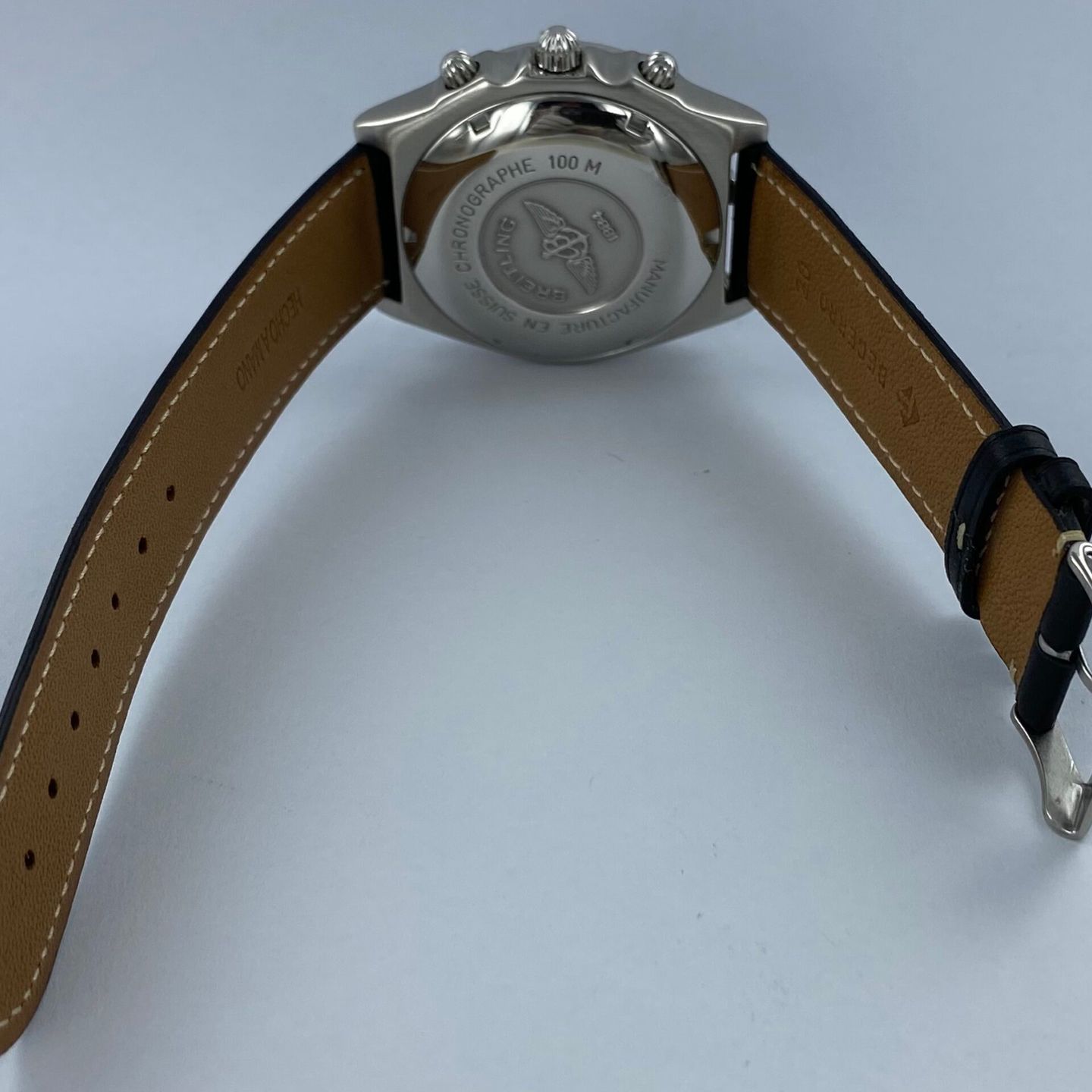 Breitling Chronomat 13050 (Unknown (random serial)) - Black dial Unknown Steel case (6/6)