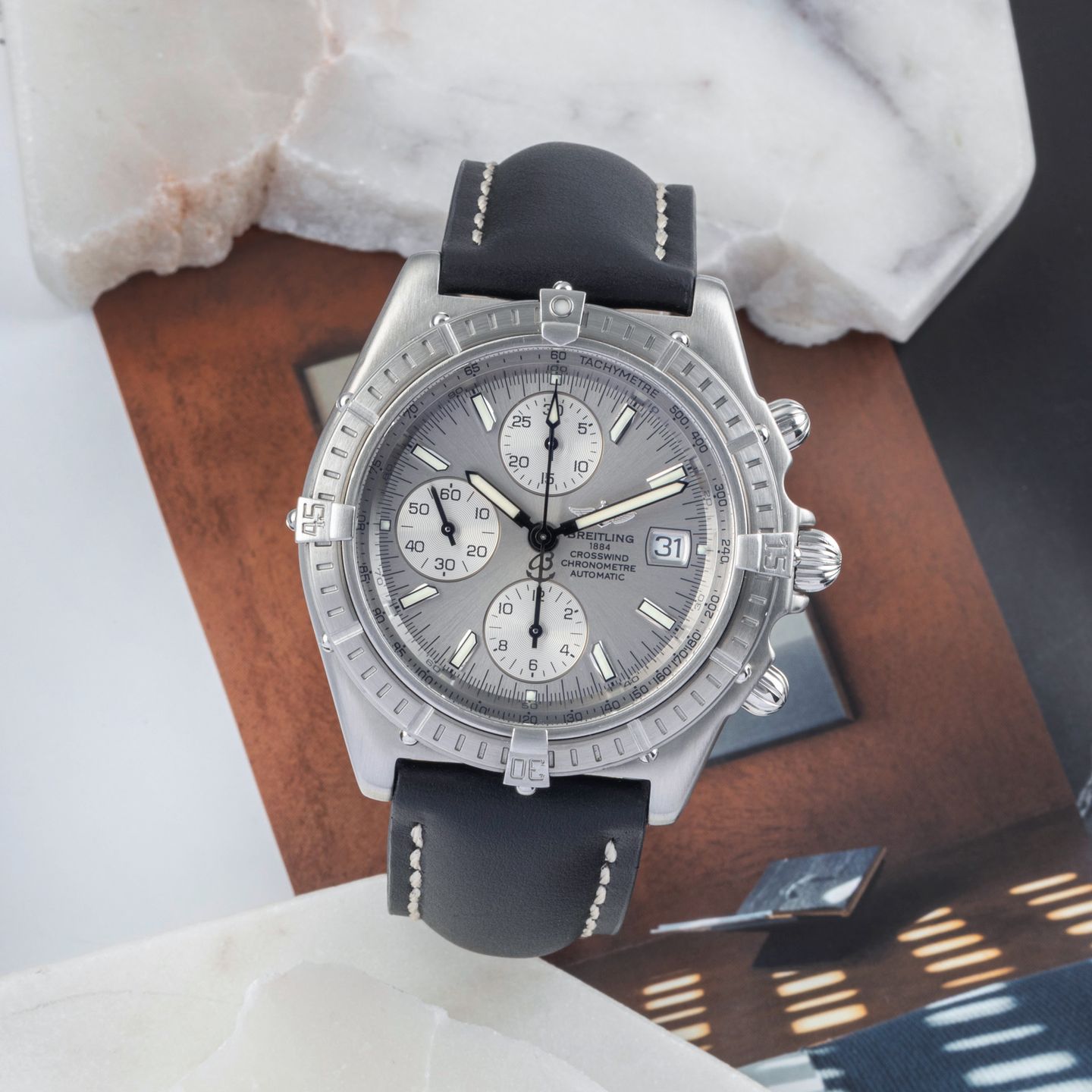 Breitling Crosswind Racing A13355 (2002) - 43 mm Steel case (1/8)