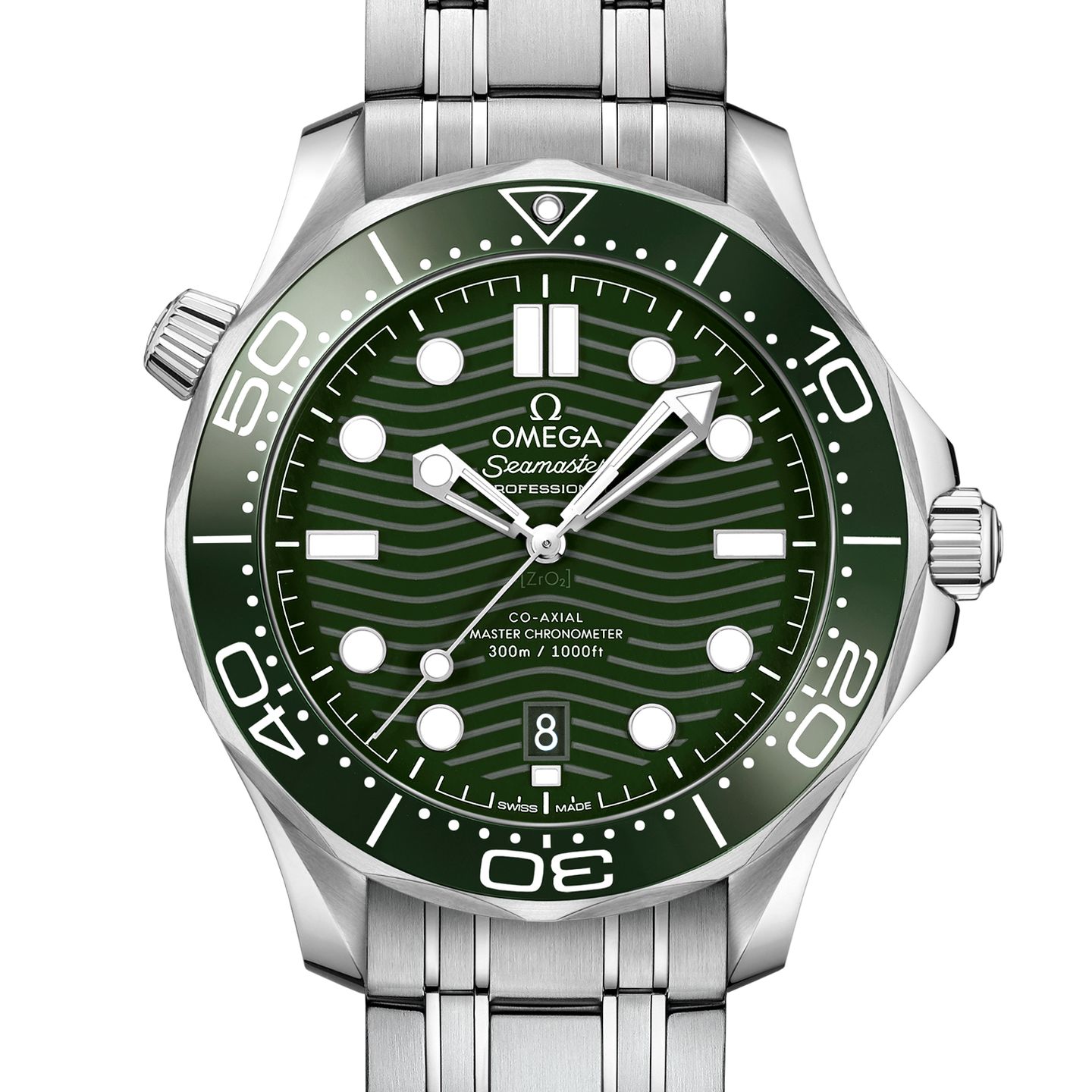 Omega Seamaster Diver 300 M 210.30.42.20.10.001 (2023) - Groen wijzerplaat 42mm Staal (1/8)