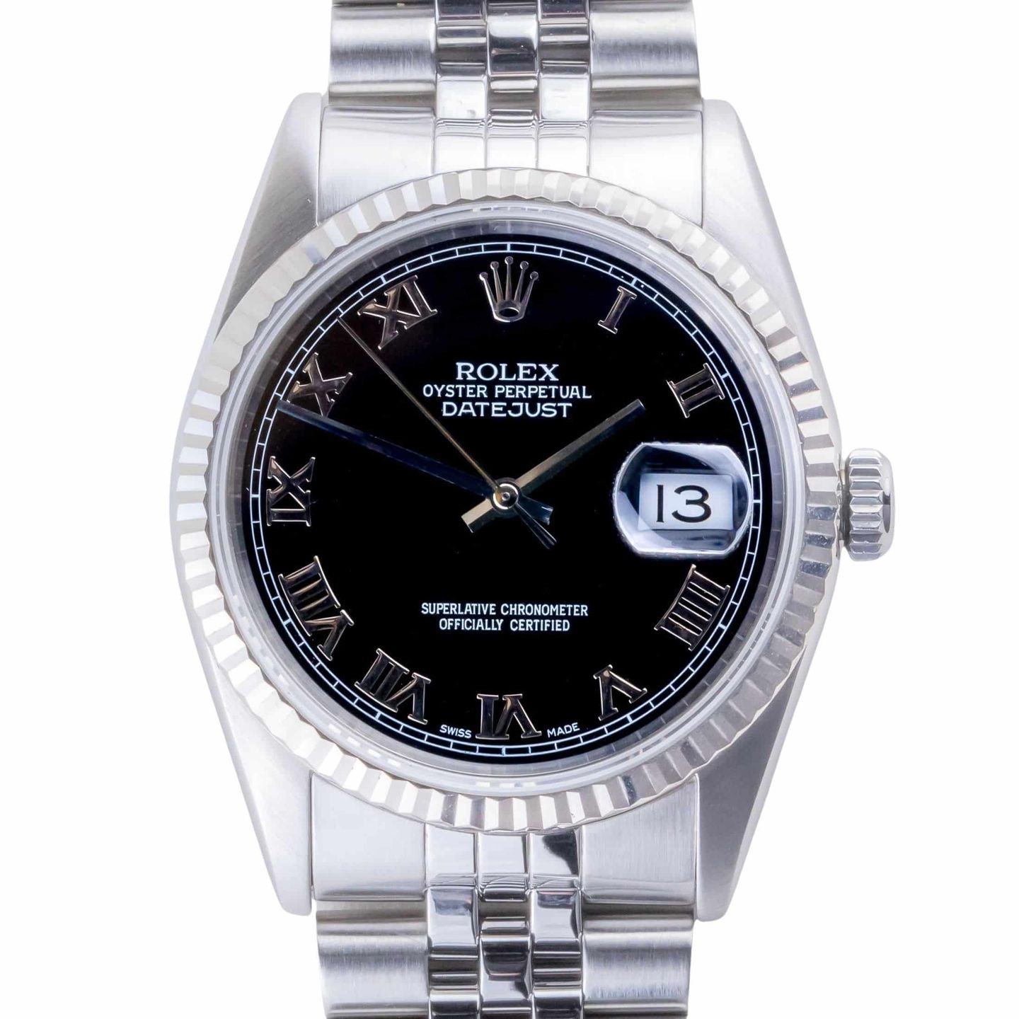 Rolex Datejust 36 16234 (1997) - 36 mm Steel case (3/8)