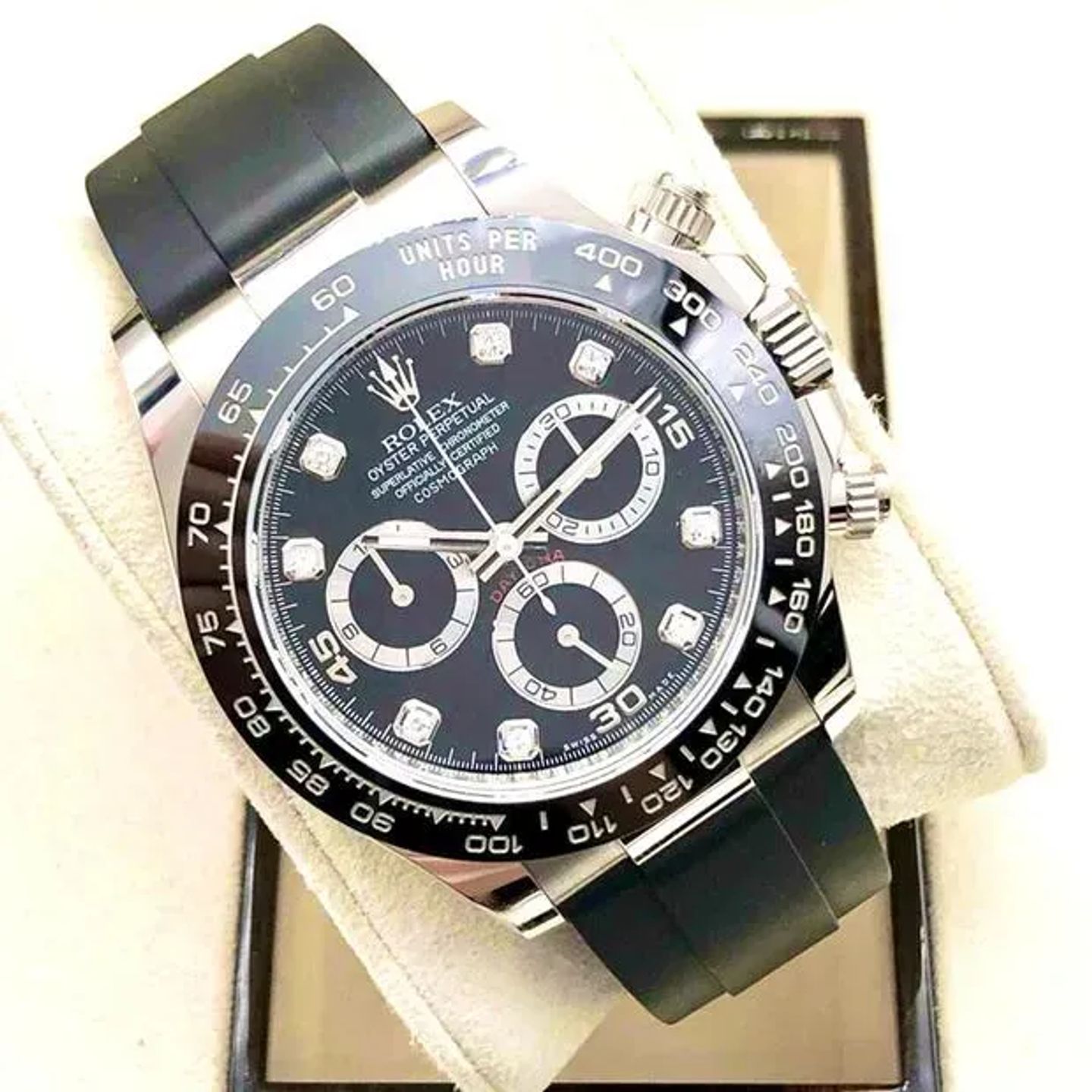 Rolex Daytona 116519LN (2023) - Zwart wijzerplaat 40mm Witgoud (6/6)