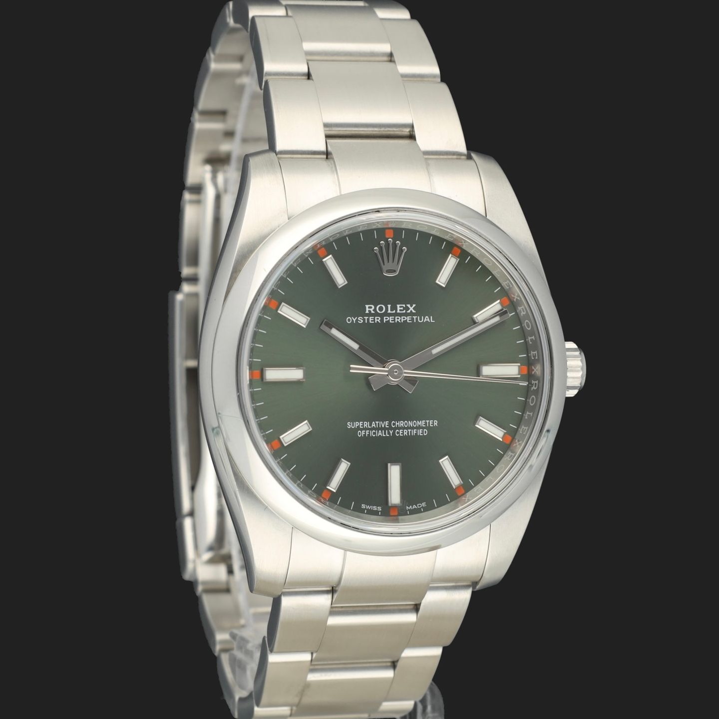 Rolex Oyster Perpetual 34 114200 (2019) - 34mm Staal (4/8)