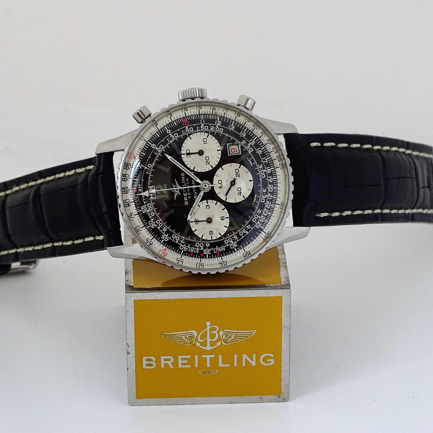 Breitling Navitimer 7806 (1972) - Black dial 41 mm Steel case (5/8)