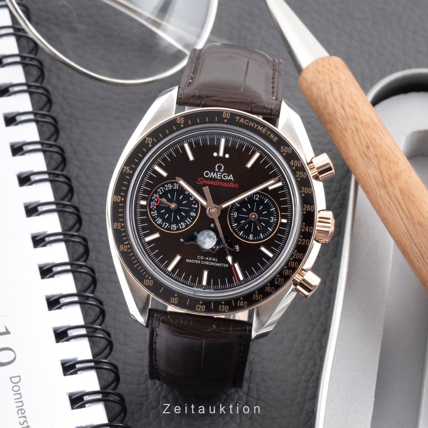 Omega Speedmaster Moonphase 304.23.44.52.13.001 - (3/8)
