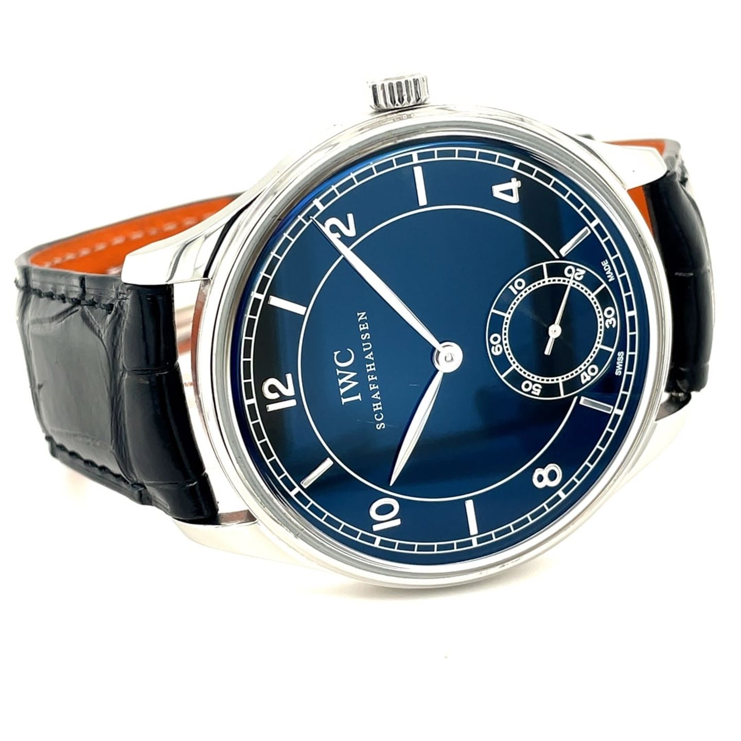 IWC Portuguese Unknown (2012) - Blue dial 44 mm Steel case (2/8)