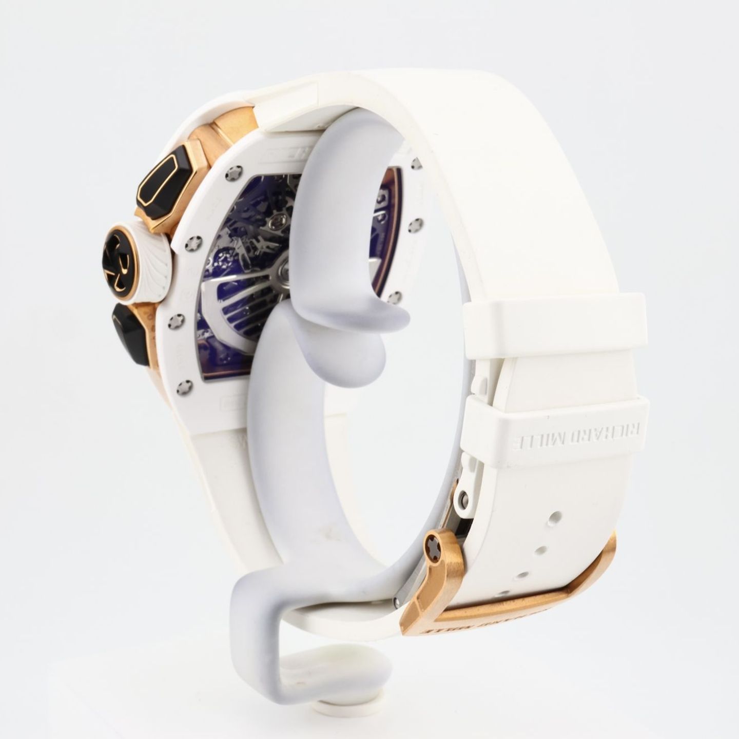 Richard Mille Unknown RM72-01 (Onbekend (willekeurig serienummer)) - Transparant wijzerplaat 38mm Keramiek (4/8)