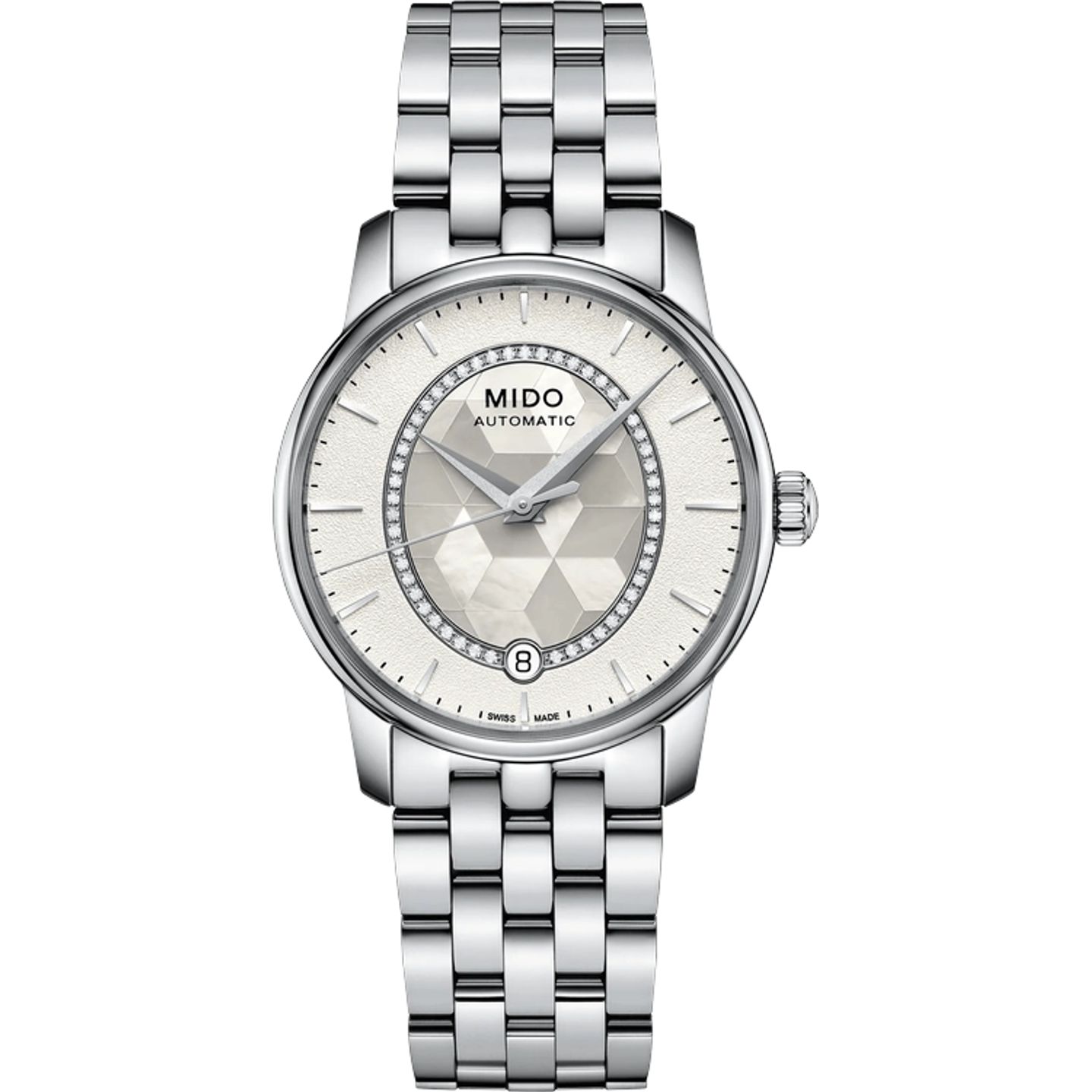 Mido Baroncelli M007.207.11.116.00 (2026) - Silver dial 33 mm Steel case (1/1)