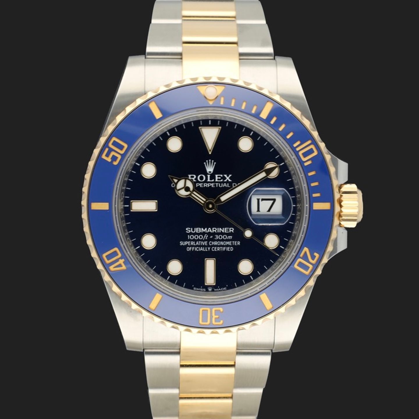 Rolex Submariner Date 126613LB (2024) - 41 mm Gold/Steel case (3/8)