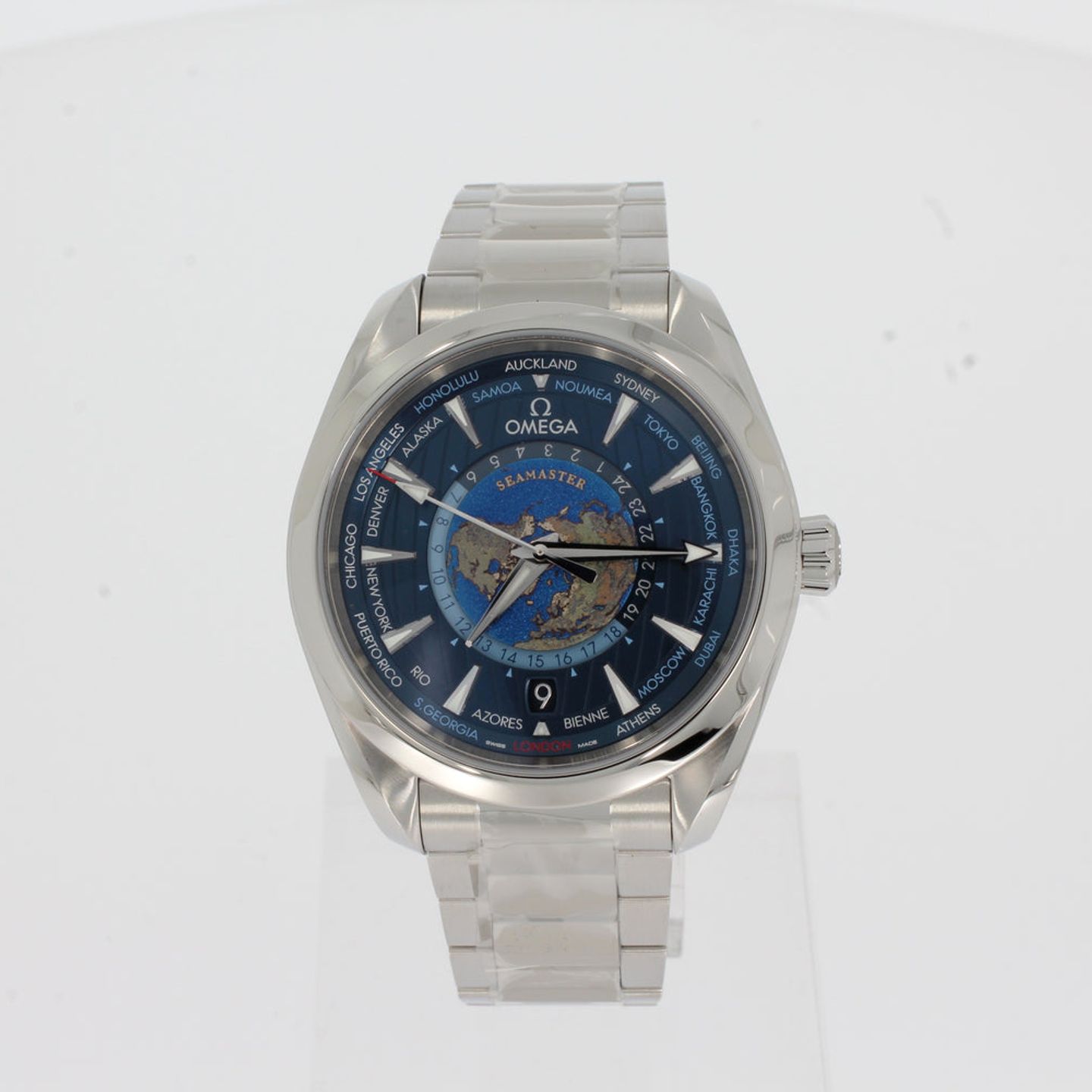 Omega Seamaster Aqua Terra 220.10.43.22.03.001 (2024) - Blue dial 43 mm Steel case (1/5)