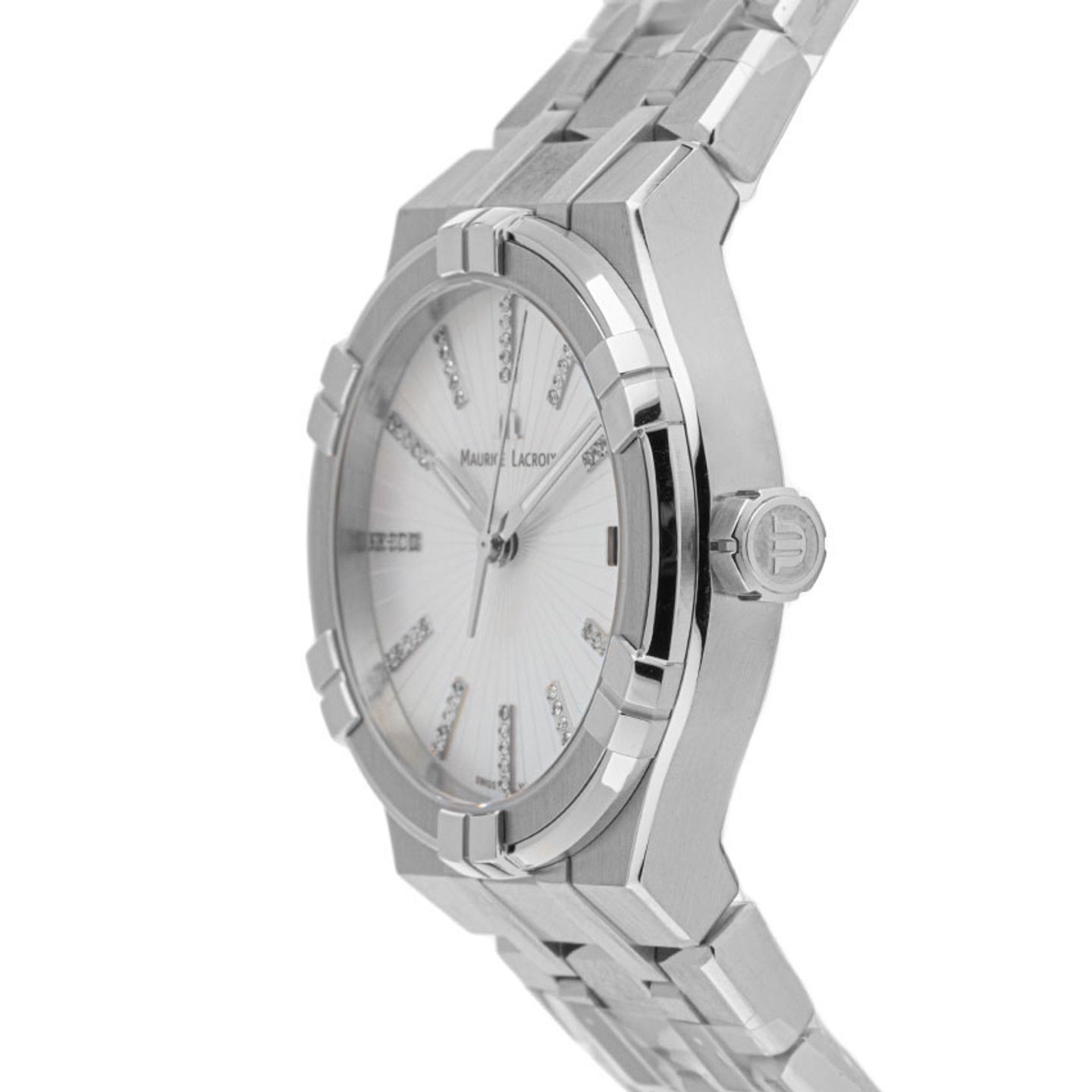 Maurice Lacroix Aikon AI6006-PVY11-170-1 (2025) - Parelmoer wijzerplaat 35mm Staal (4/7)